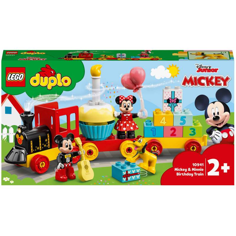 LEGO DUPLO Disney: Mickys und Minnies Geburtstagszug, Spielzeugzug (10941) von Lego