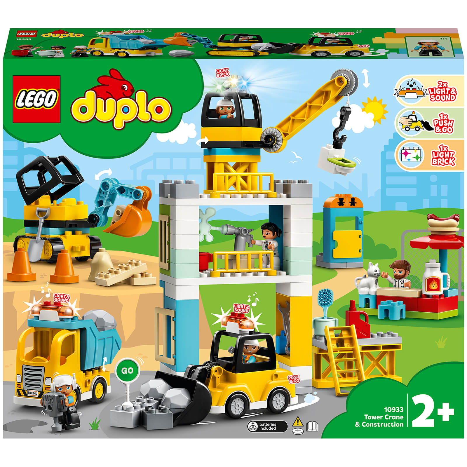 LEGO DUPLO Große Baustelle mit Licht und Ton (10933) von Lego