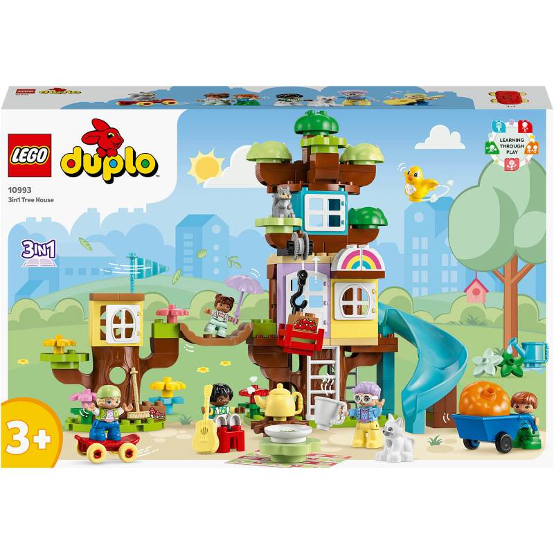 LEGO DUPLO: 3in1 Tree House Set with Animal Figures (10993) von Lego