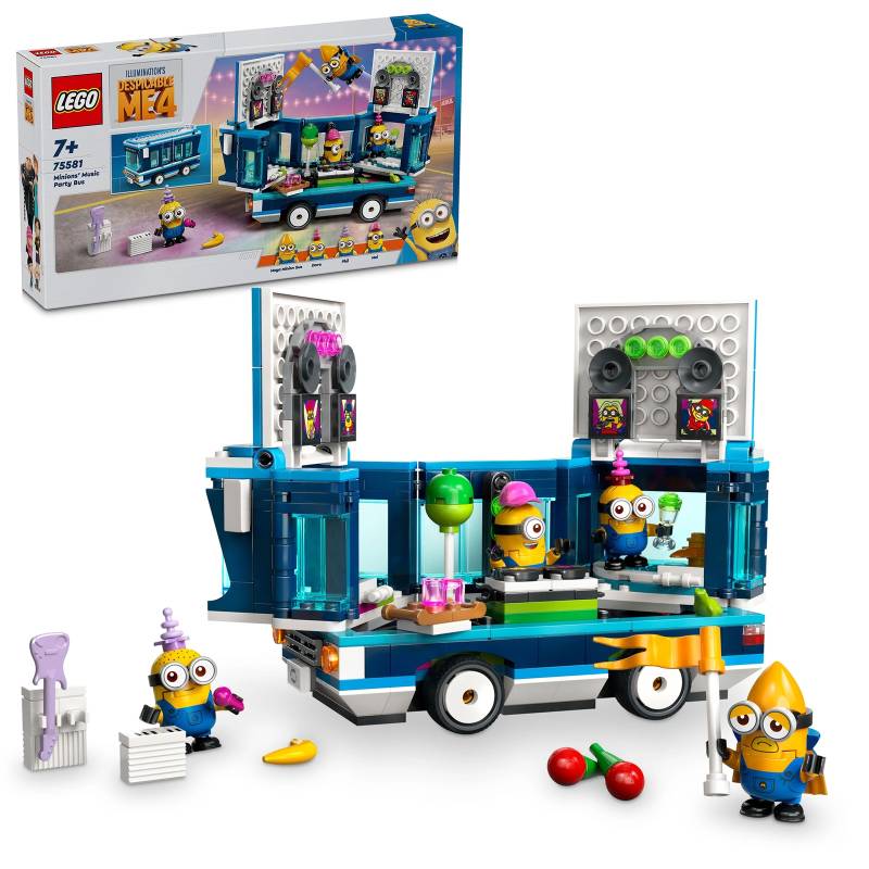 LEGO Despicable Me Minions’ Music Party Bus Toy Set 75581 von Lego