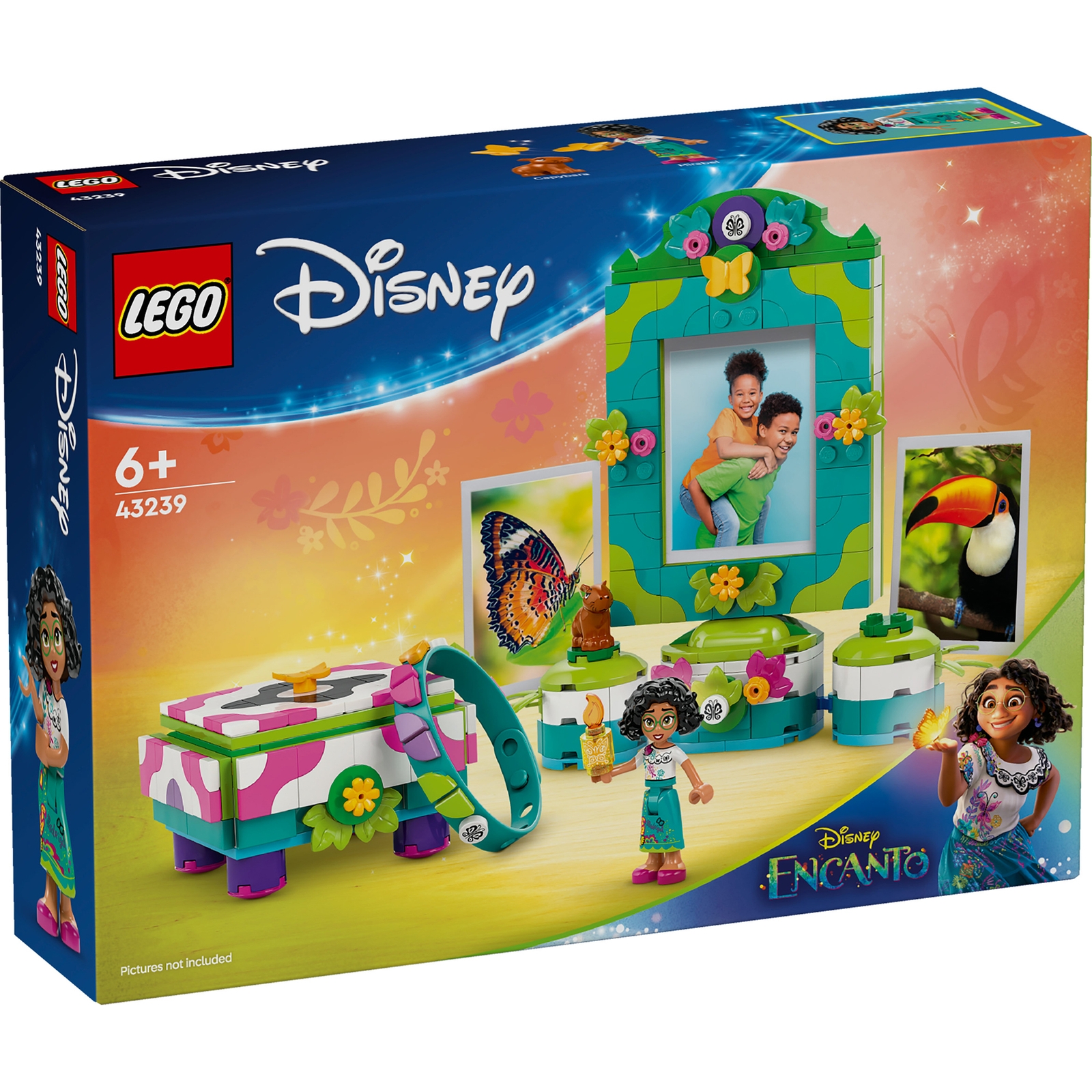 LEGO | Disney Encanto Mirabel’s Photo Frame and Jewellery Box Buildable Toy with Character 43239 von Lego