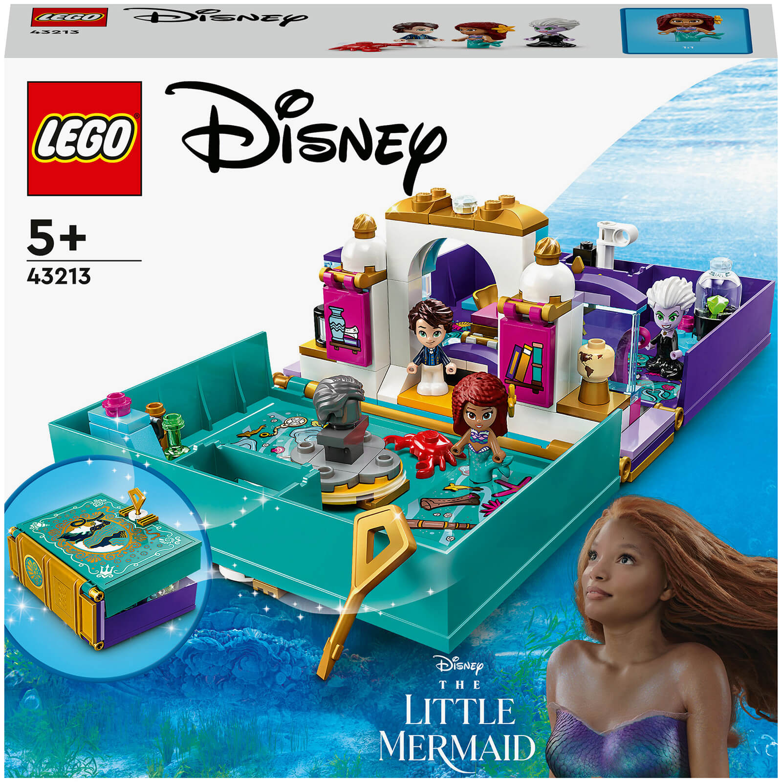 LEGO Disney The Little Mermaid Story Book Ariel Toy (43213) von Lego