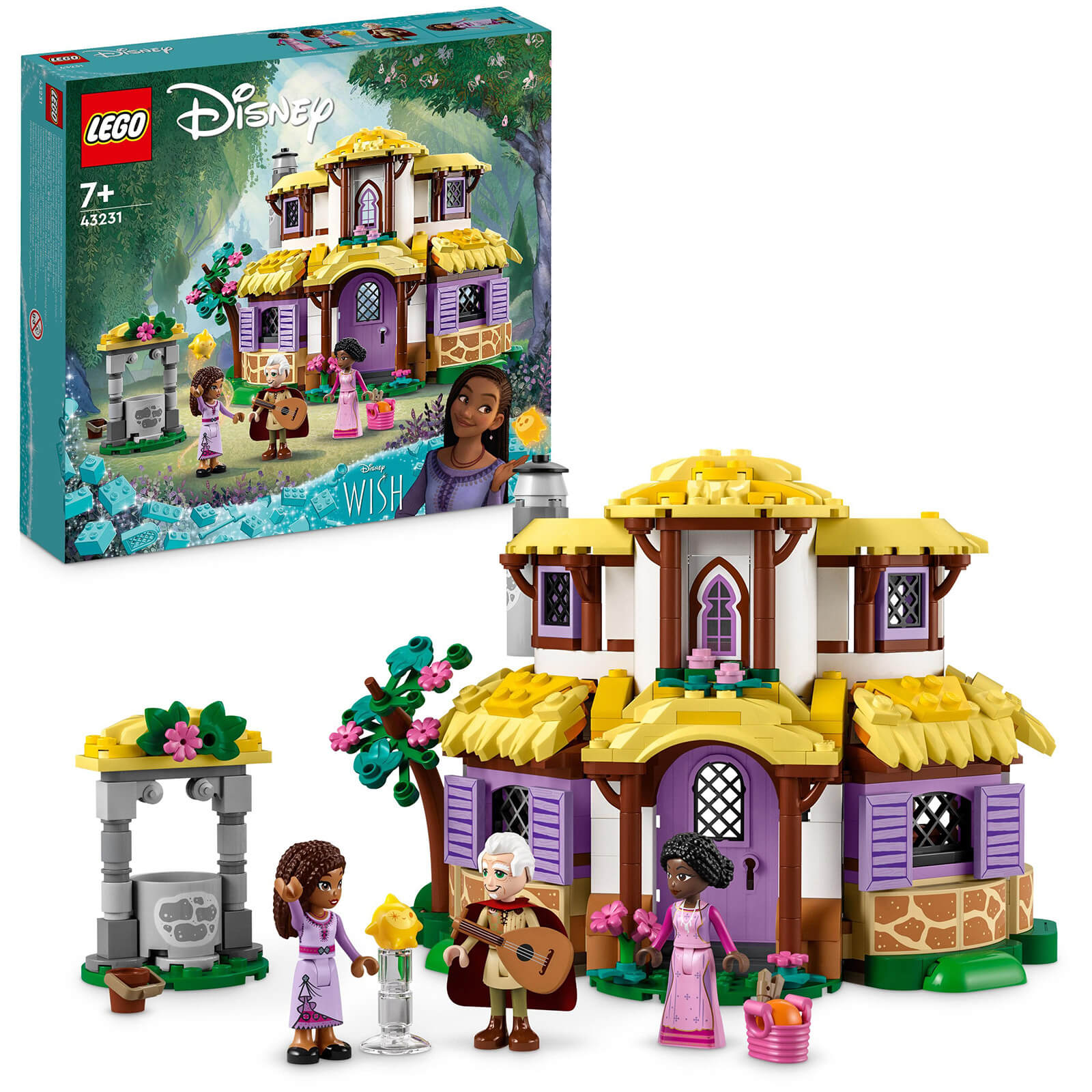 LEGO Disney Wish Asha's Cottage Dollshouse Set 43231 von Lego