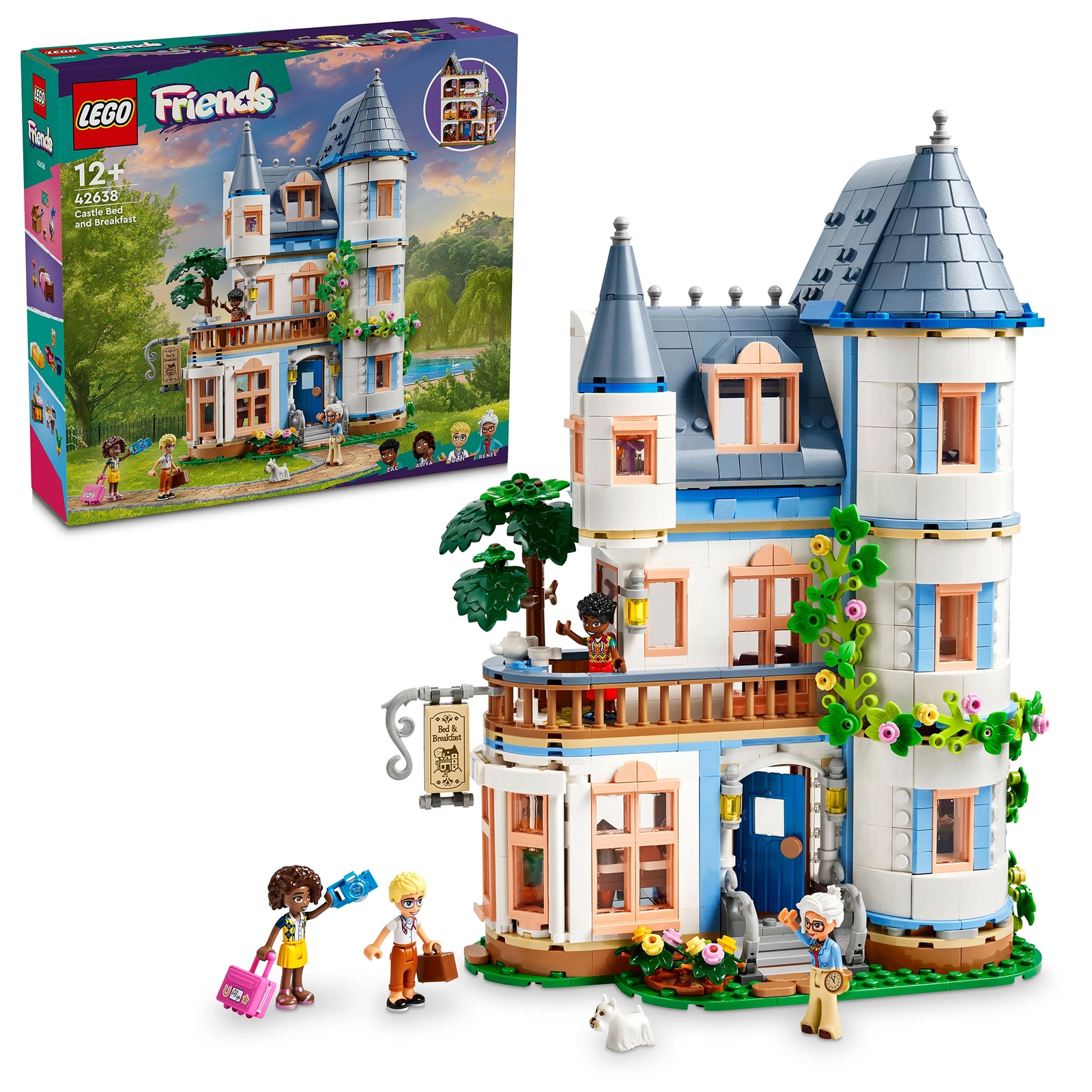 LEGO Friends Castle Bed and Breakfast Mini-Dolls Set 42638 von Lego