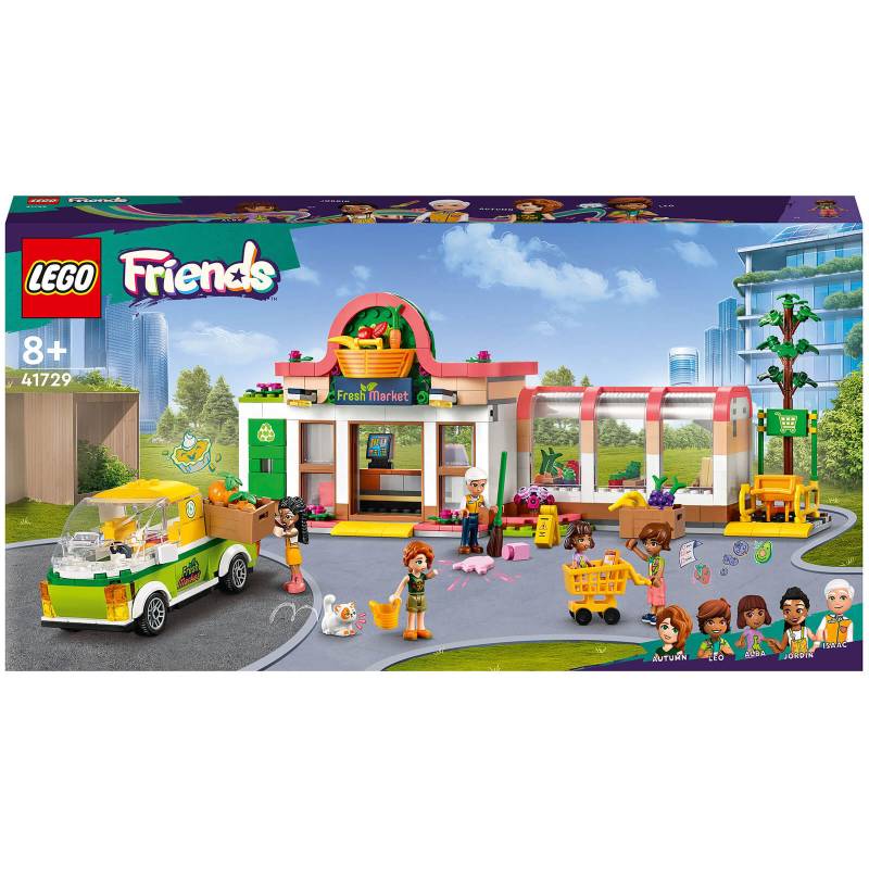 LEGO Friends: Bio-Laden, Supermarkt Spielset mit Mini-Puppen (41729) von Lego