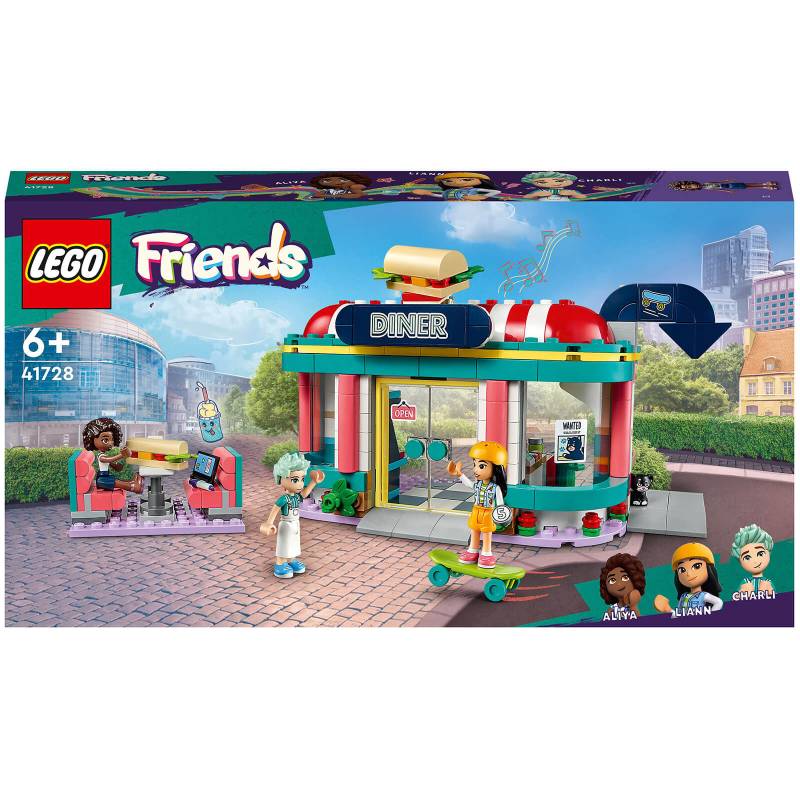 LEGO Friends: Restaurant in der Innenstadt mit Mini-Puppen (41728) von Lego