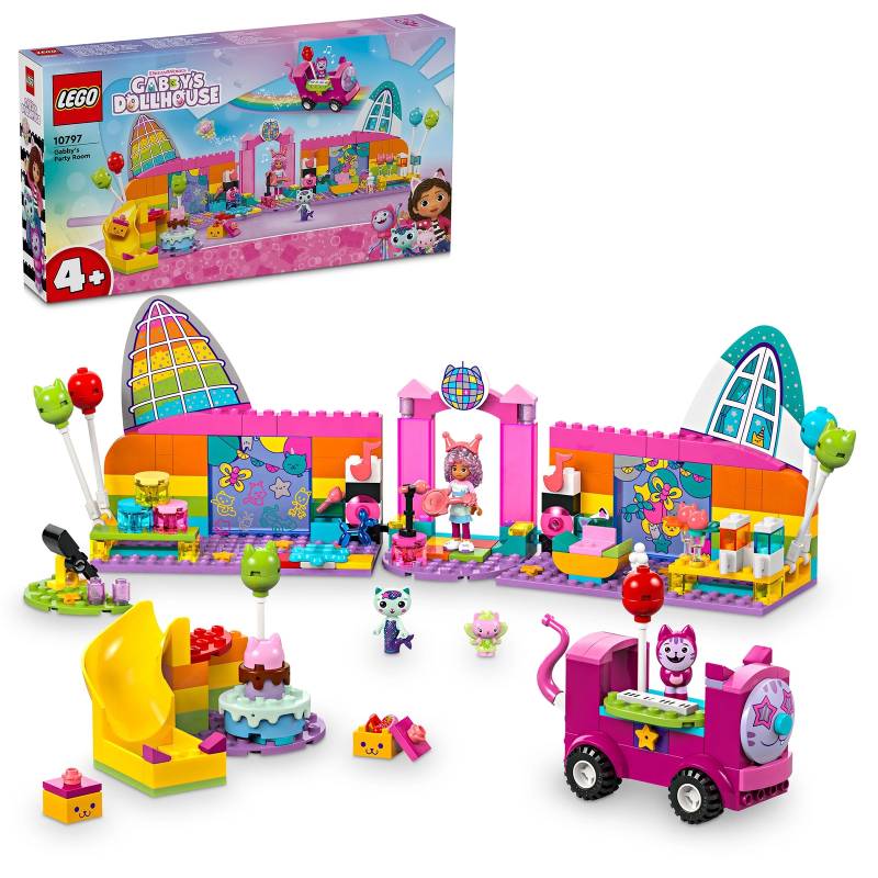 LEGO Gabby’s Dollhouse Gabby’s Party Room Toy Playset 10797 von Lego