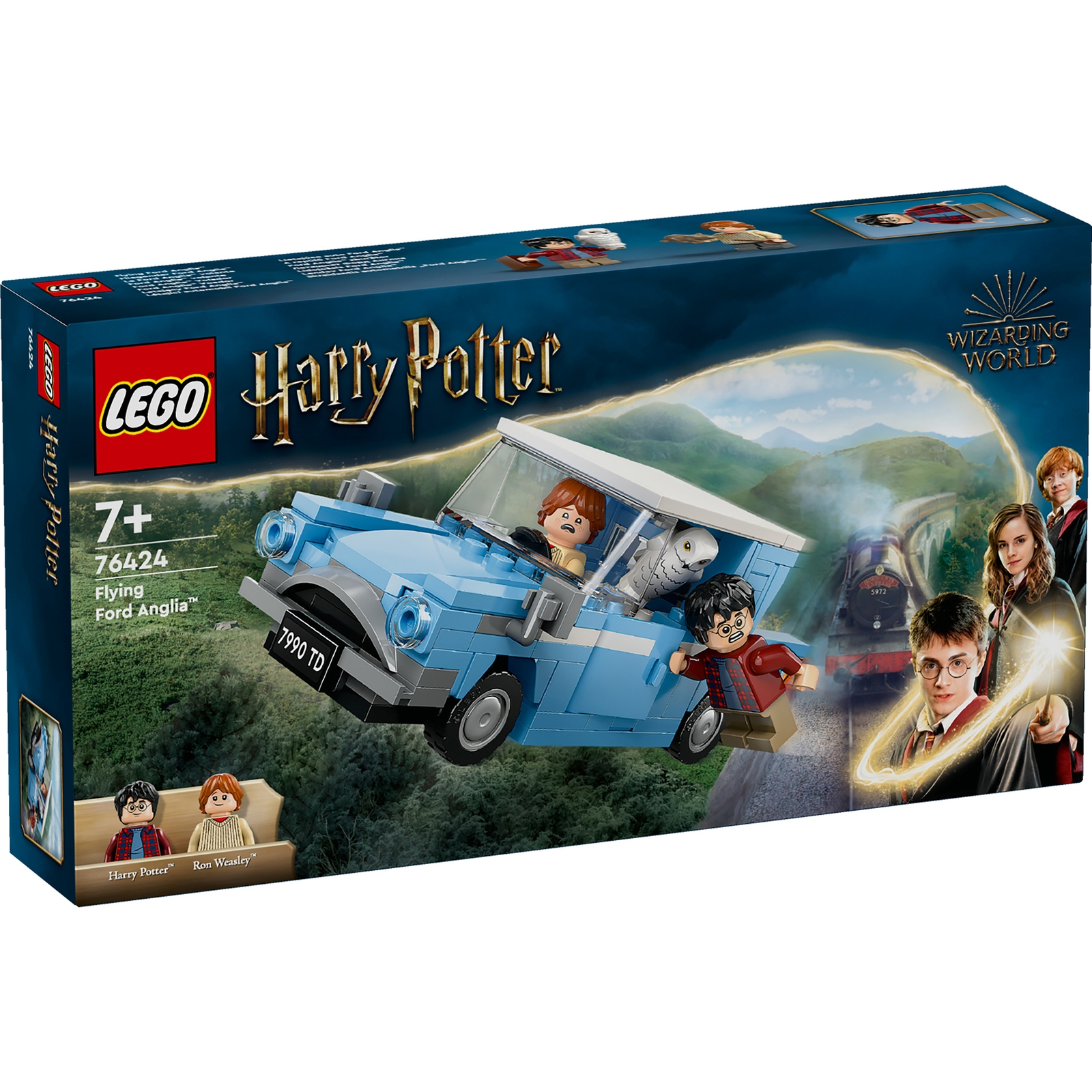 LEGO Harry Potter Flying Ford Anglia Fantasy Toy Playset 76424 von Lego