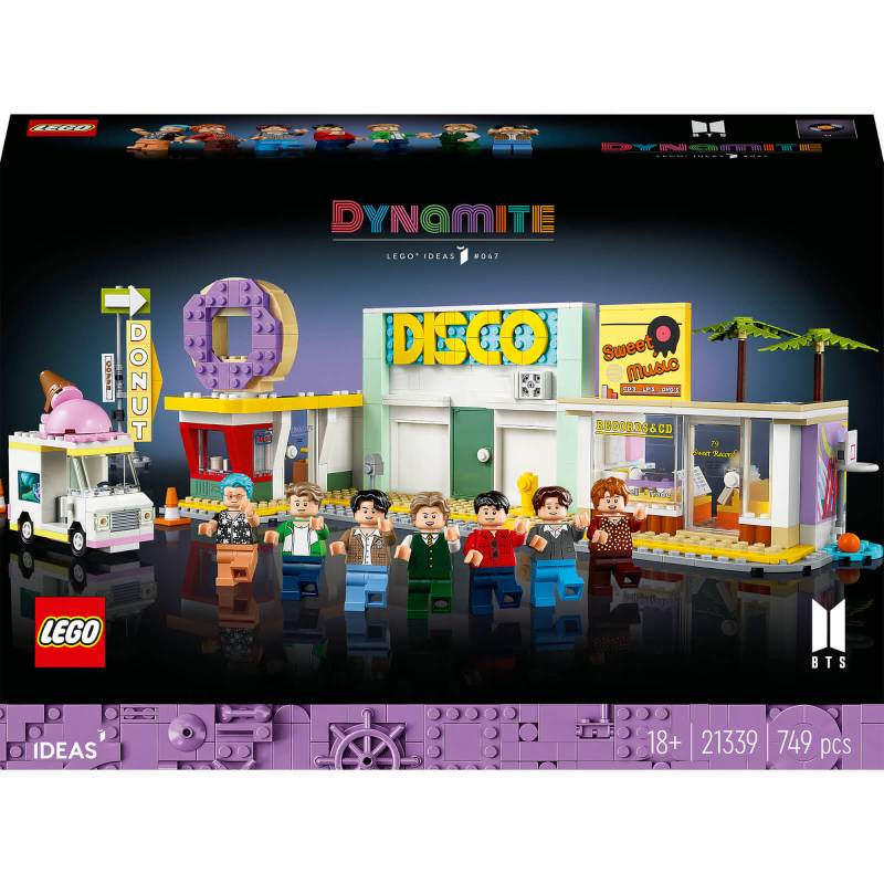 LEGO Ideas: BTS Dynamite Music Video Building Set (21339) von Lego