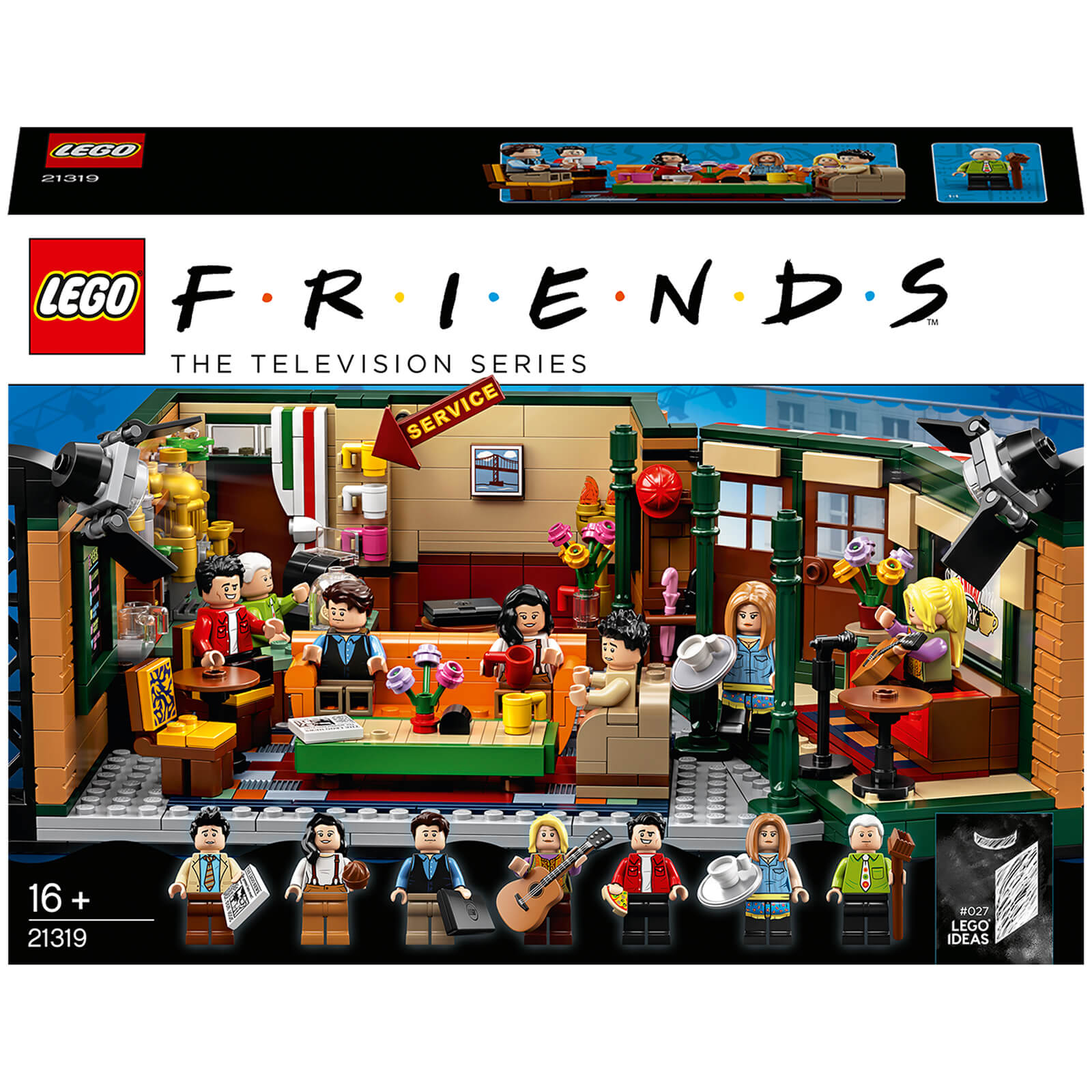 LEGO Ideen: Central Perk Friends: TV-Show Sammler-Set (21319) von Lego