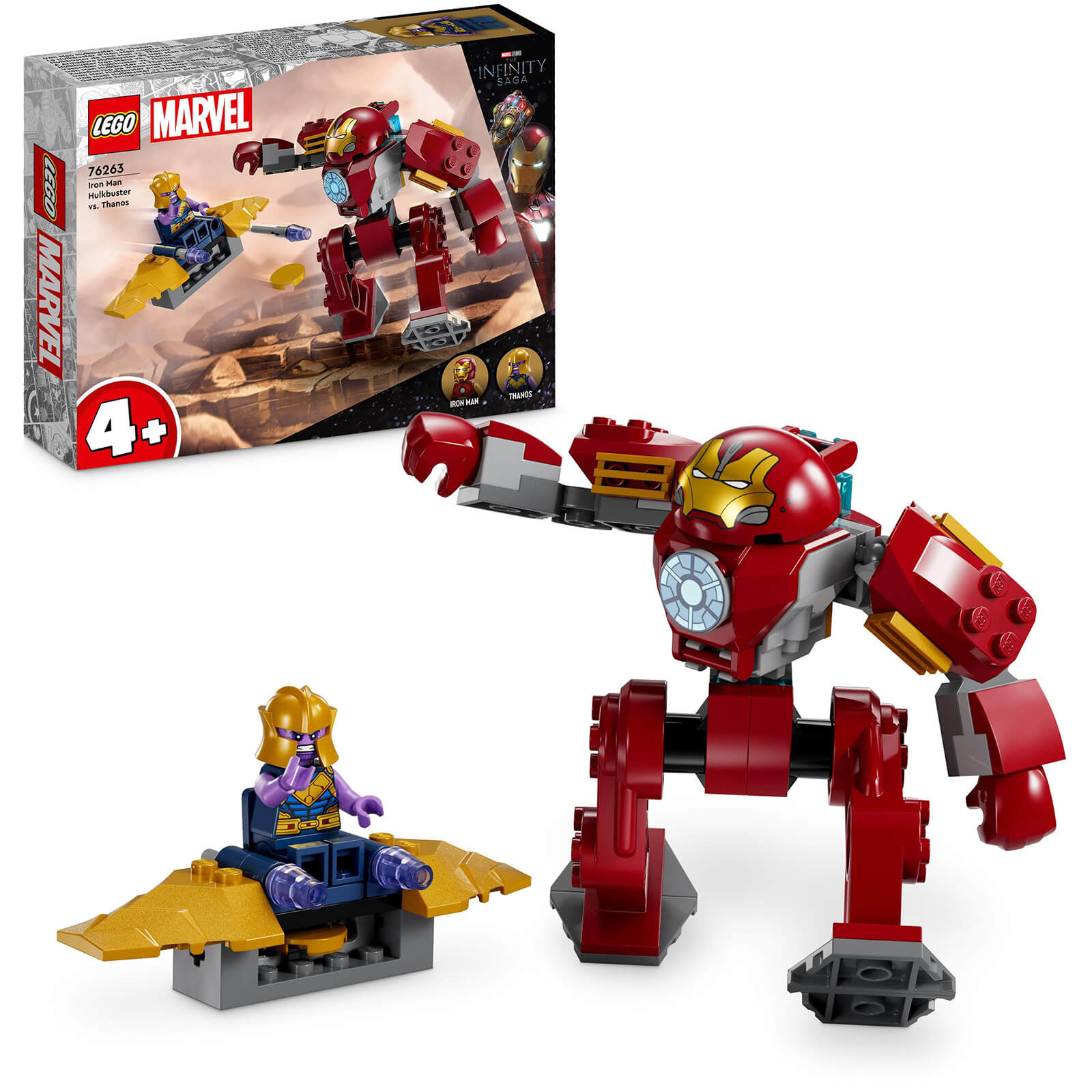 LEGO Marvel Iron Man Hulkbuster vs. Thanos Set 76263 von Lego