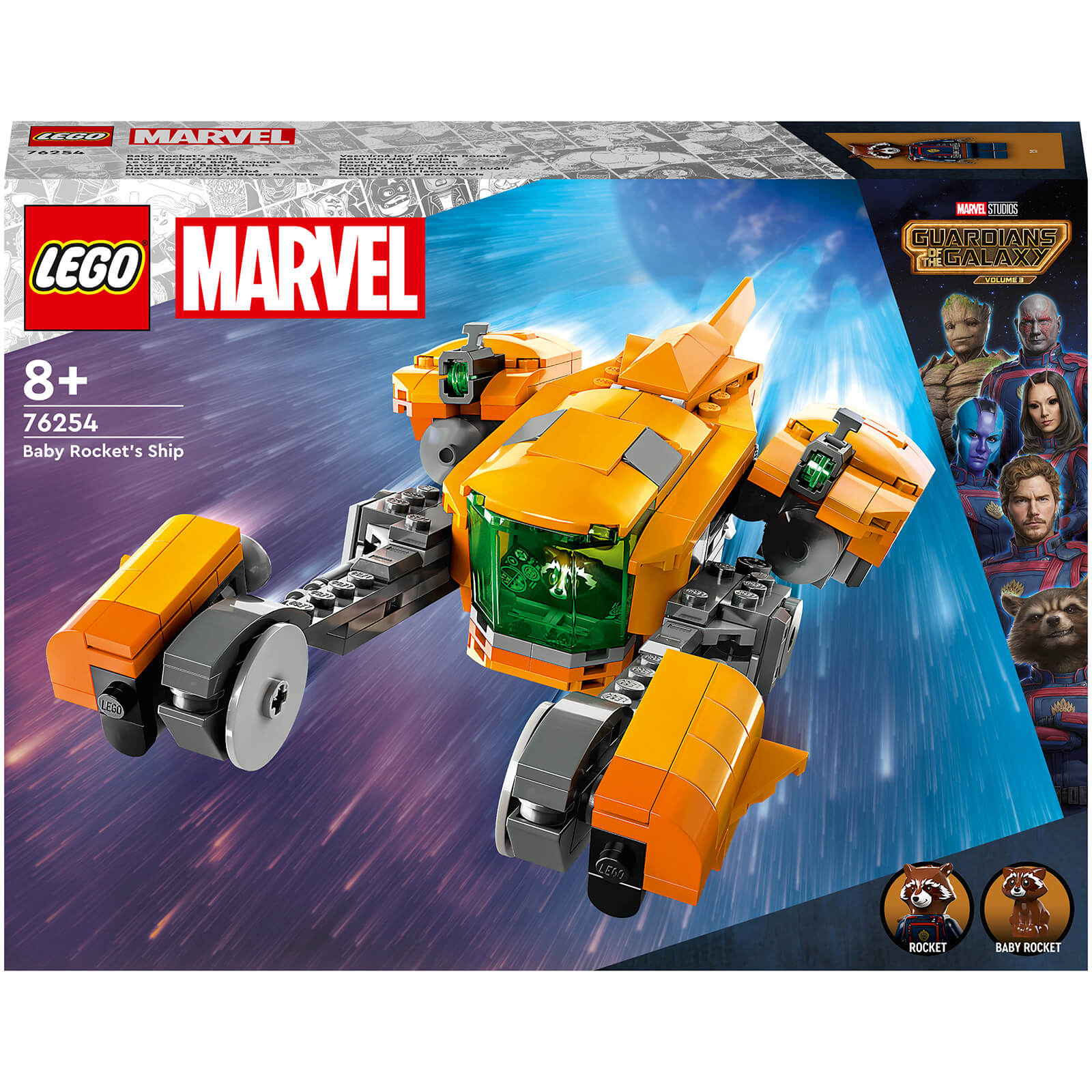 LEGO Marvel: Baby Rocket's Ship Guardians of the Galaxy (76254) von Lego