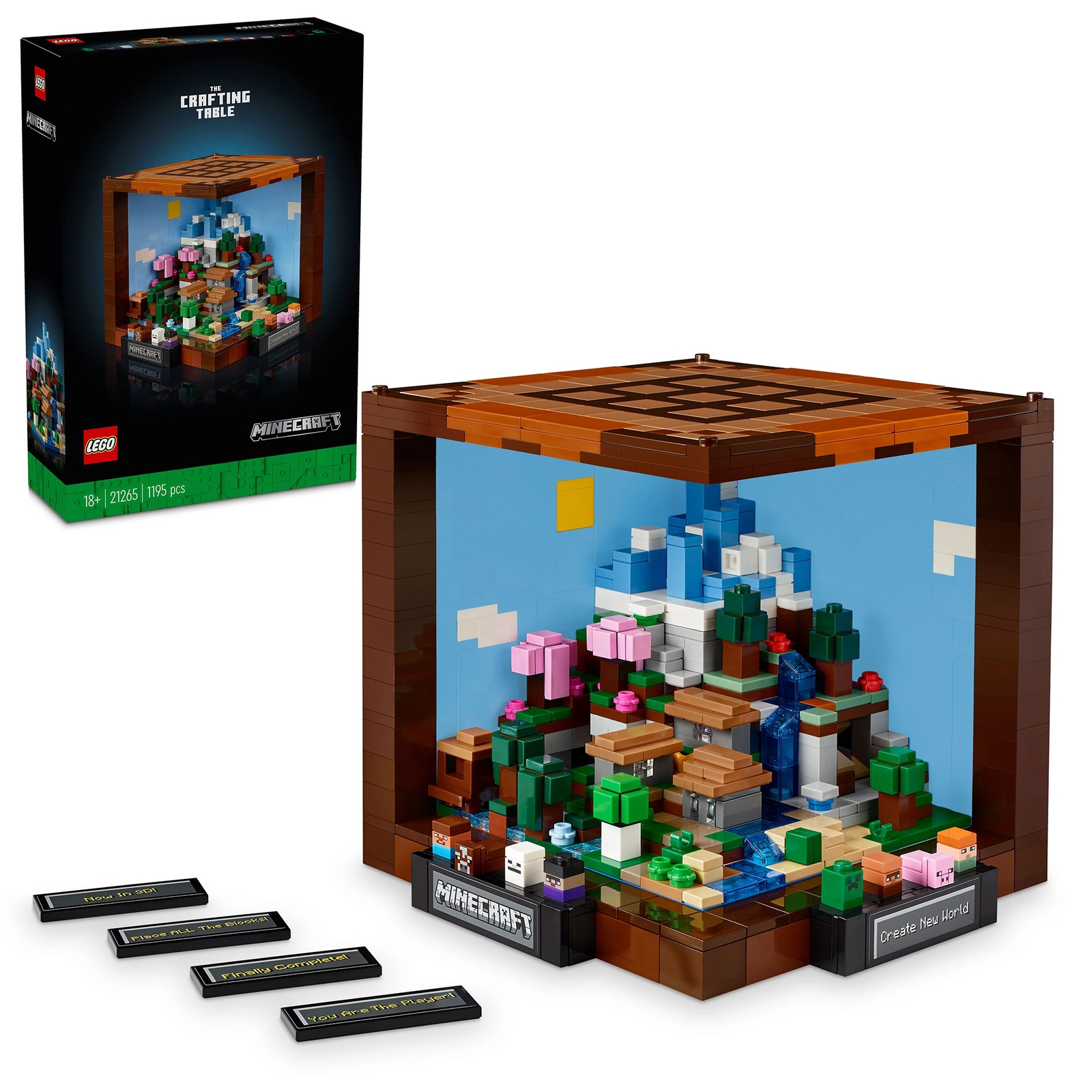 LEGO Minecraft The Crafting Table model Set for Adults 21265 von Lego