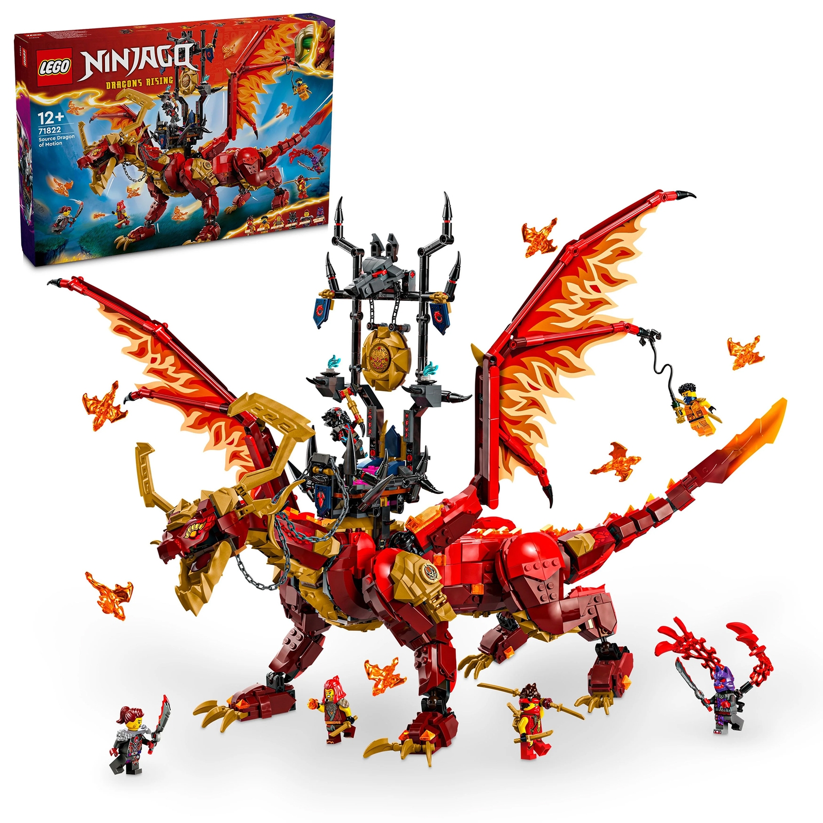 LEGO NINJAGO Source Dragon of Motion Figure, Ninja Toy 71822 von Lego