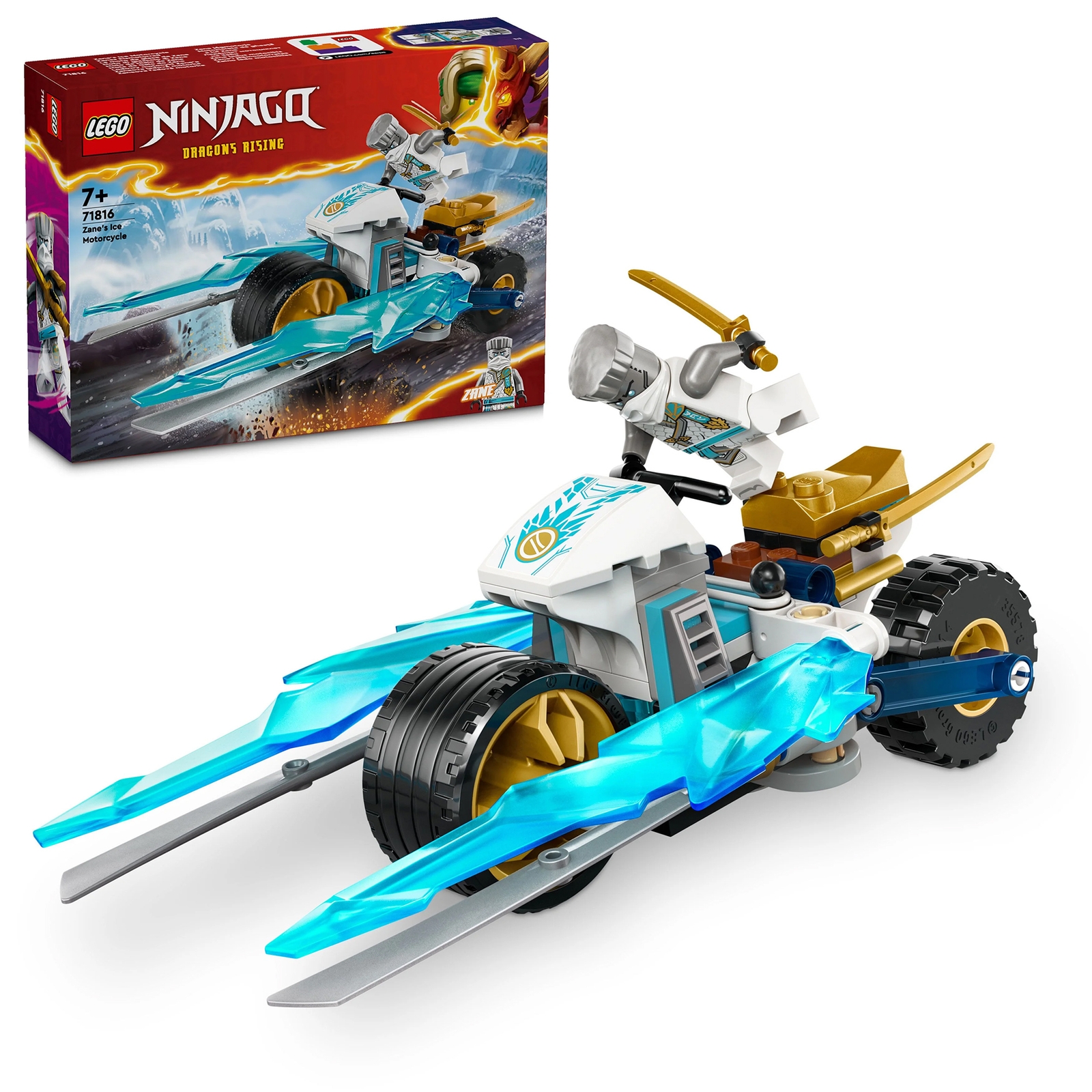 LEGO NINJAGO Zane’s Ice Motorcycle Ninja Toy Set 71816 von Lego