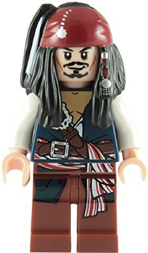 LEGO Piraten der Karibik: Captain Jack Sparrow Mini-Figurine von LEGO