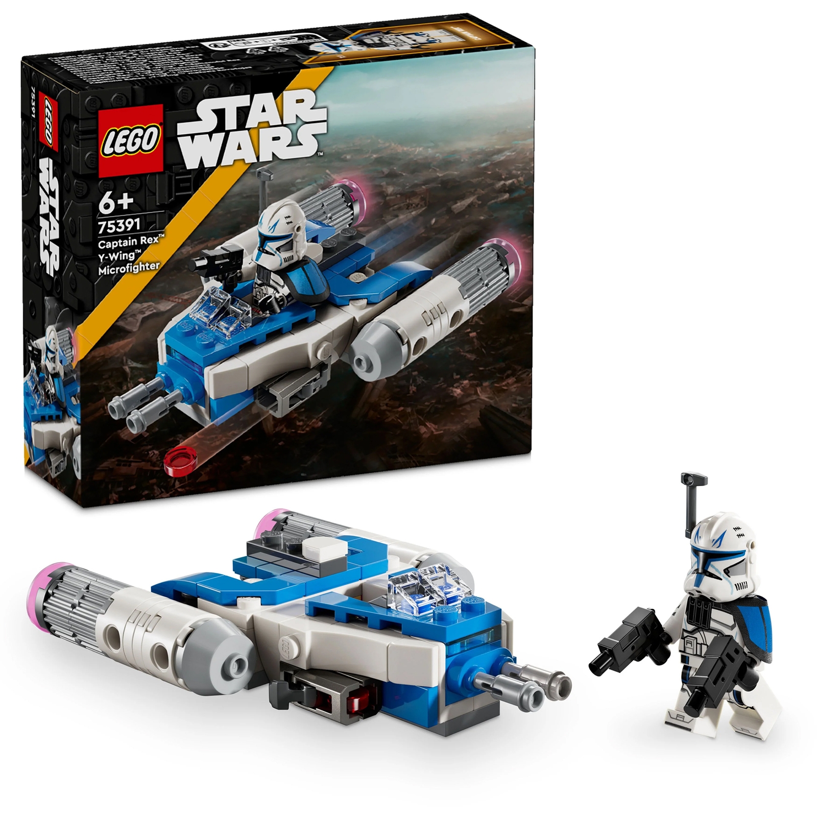 LEGO Star Wars Captain Rex Y-Wing Microfighter Set 75391 von Lego