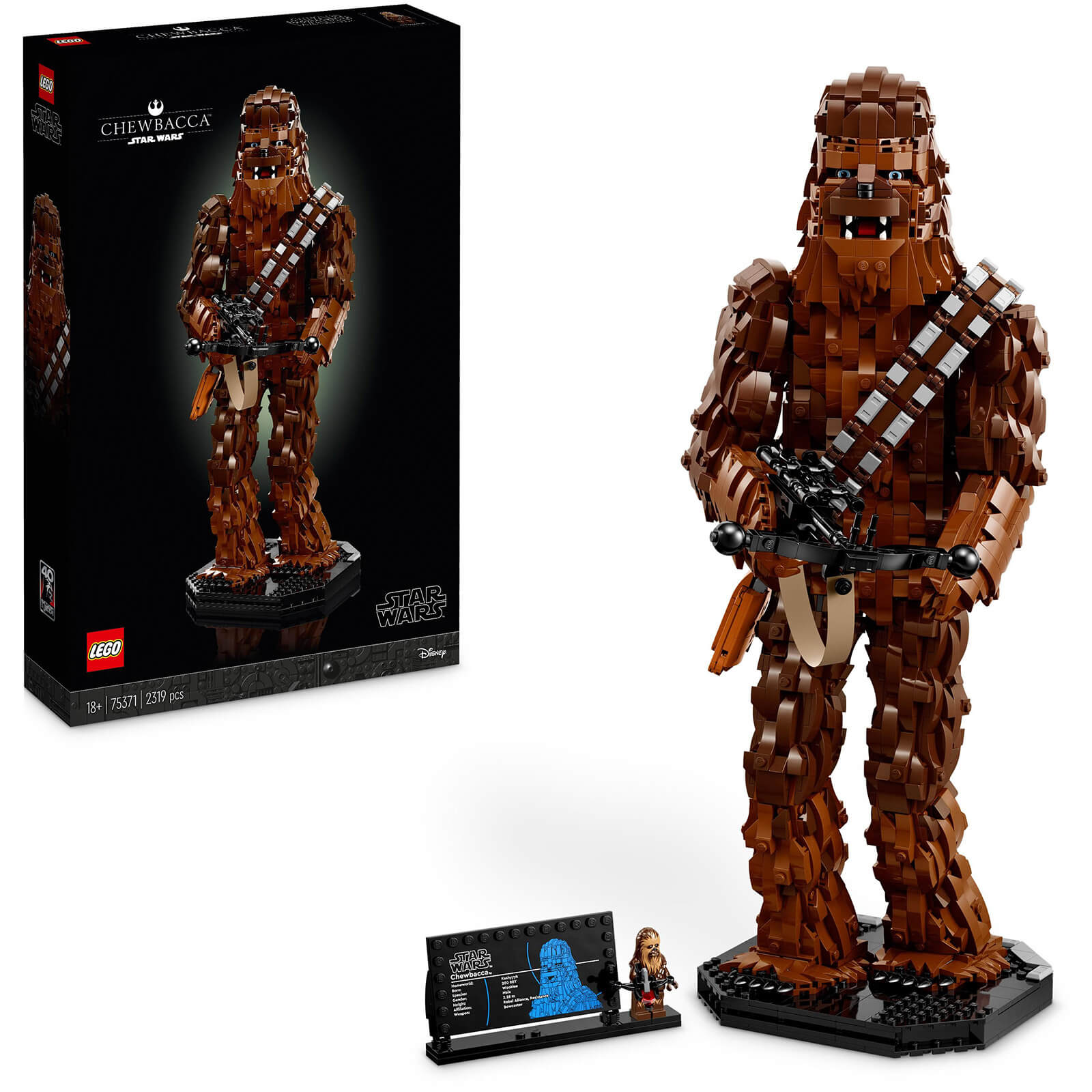 LEGO Star Wars Chewbacca Figure Set for Adults 75371 von Lego