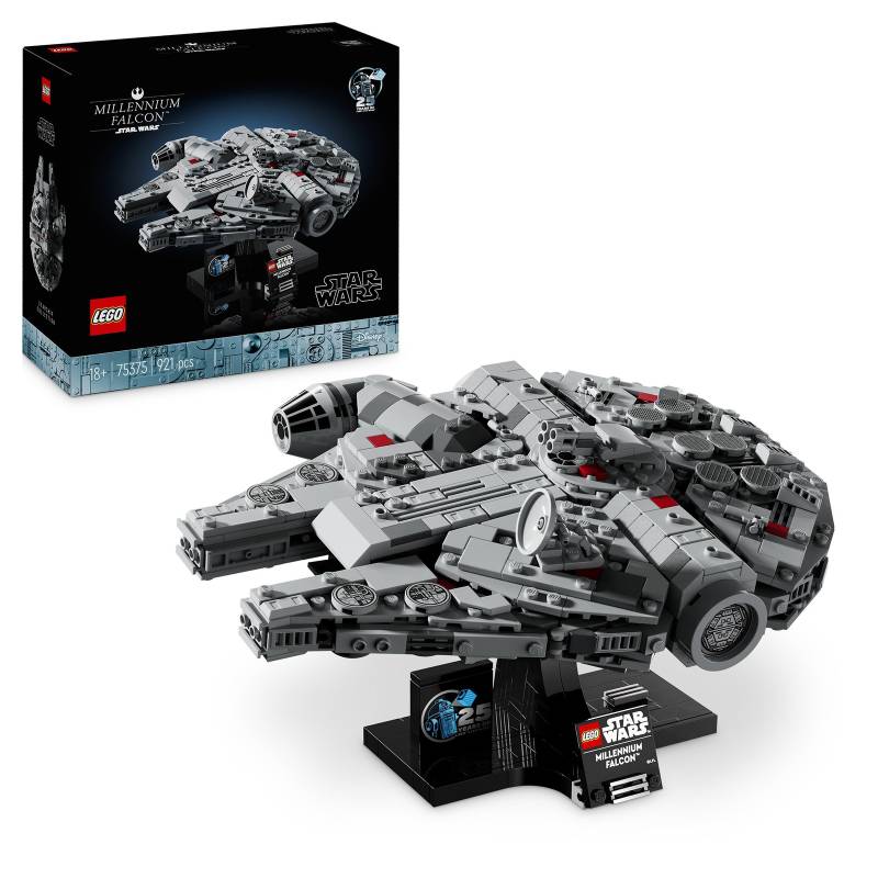 LEGO Star Wars Millennium Falcon Model Set for Adults 75375 von Lego