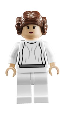 LEGO Star Wars Minifigur - Prinzessin Leia, weißes Kleid - (Princess Leia) - Diese Figur ist nicht verklebt! von LEGO