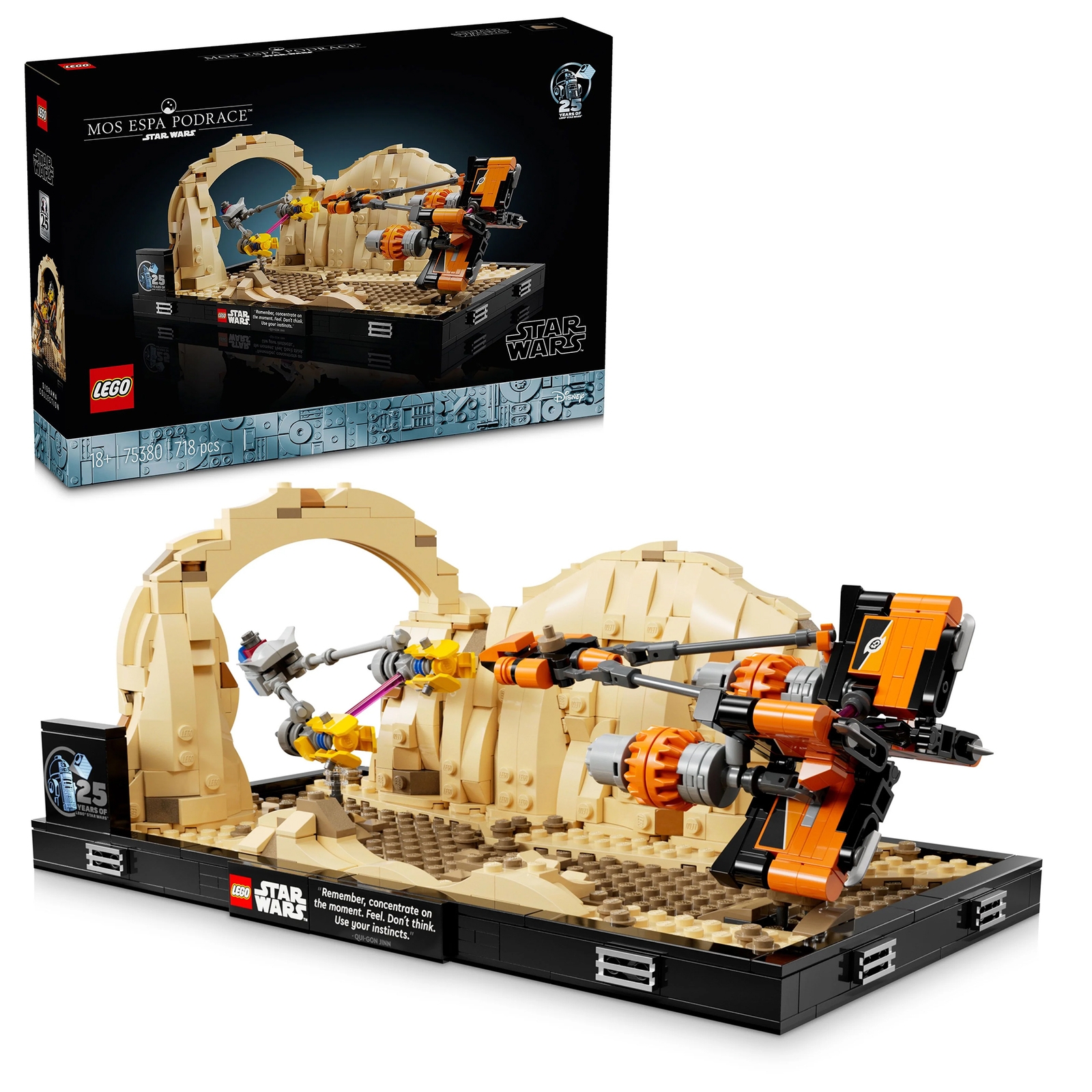 LEGO Star Wars Mos Espa Podrace Diorama Set for Adults 75380 von Lego