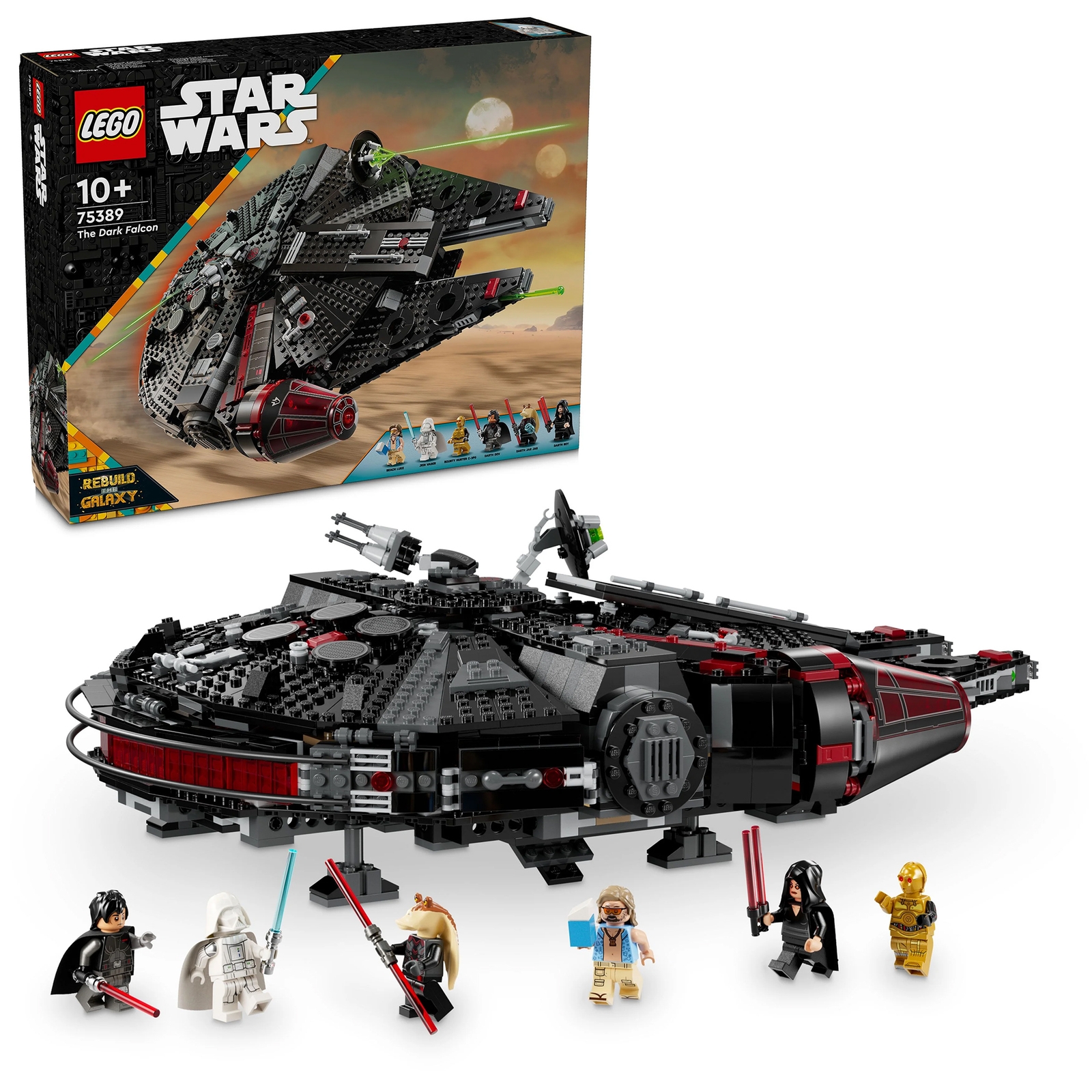 LEGO Star Wars The Dark Falcon Building Toy for Kids 75389 von Lego