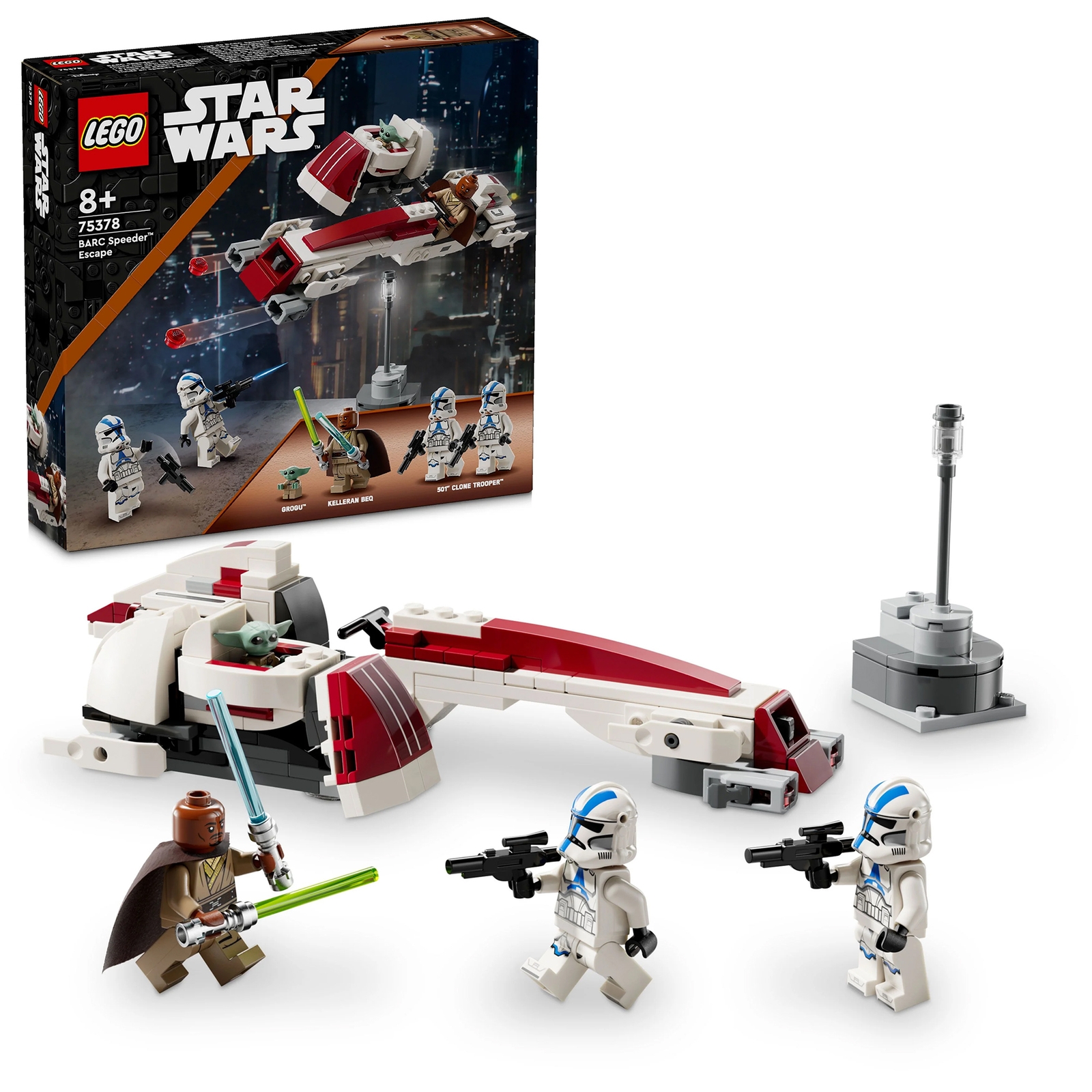 LEGO Star Wars: BARC Speeder Escape Building Toy Set 75378 von Lego