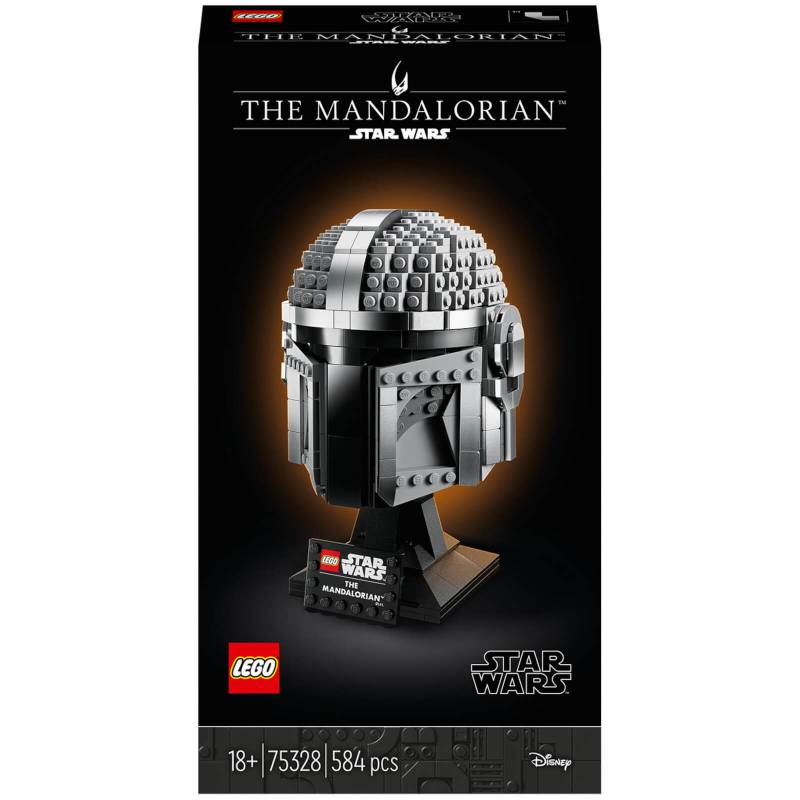 LEGO Star Wars: Mandalorianer Helm, Sammlerstück Modell für Erwachsene (75328) von Lego