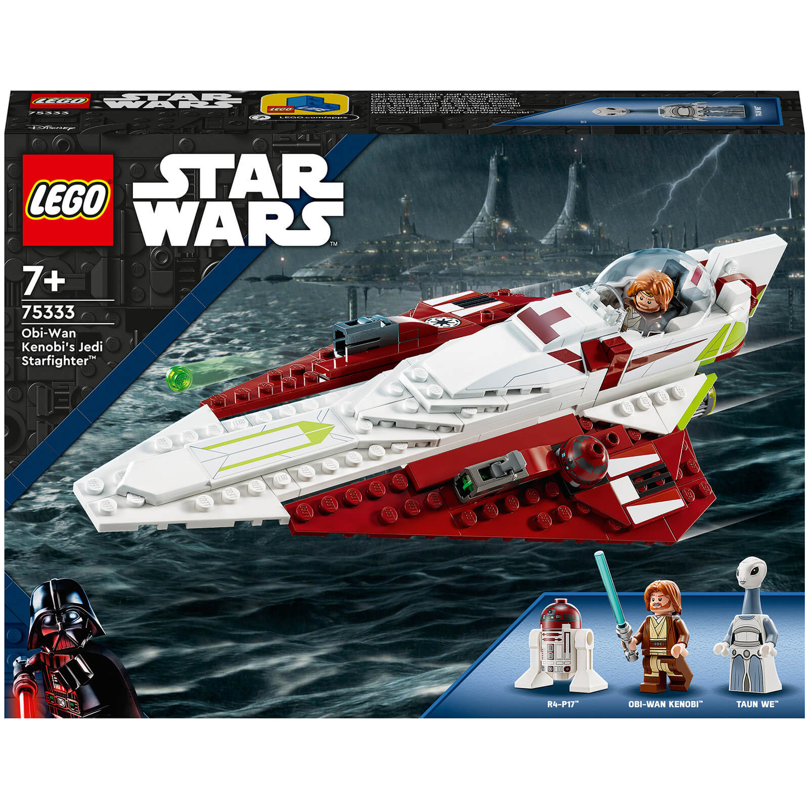 LEGO Star Wars: Obi-Wan Kenobis Jedi Starfighter Set (75333) von Lego