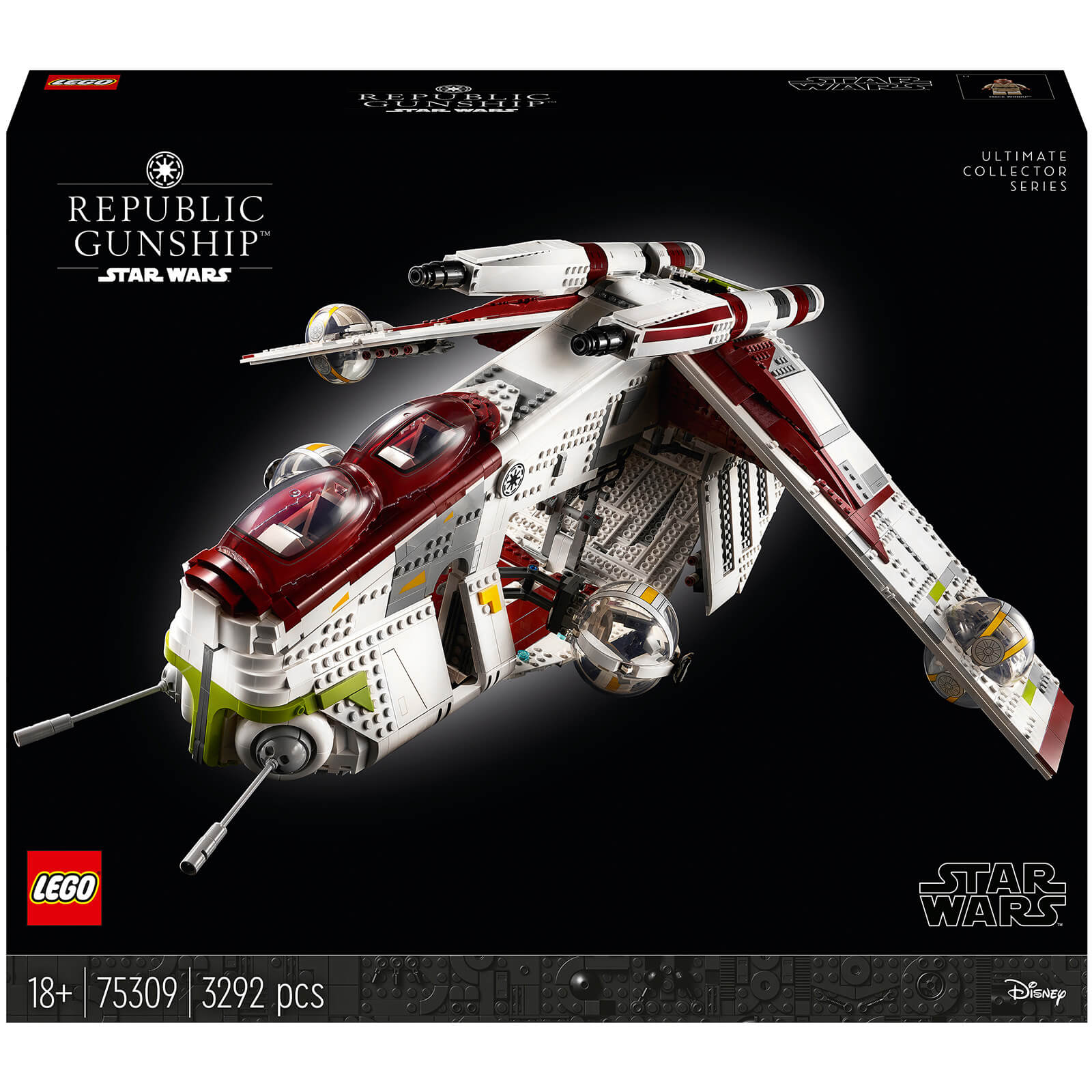 LEGO Star Wars: Republic Gunship, UCS-Modell, Set für Erwachsene (75309) von Lego