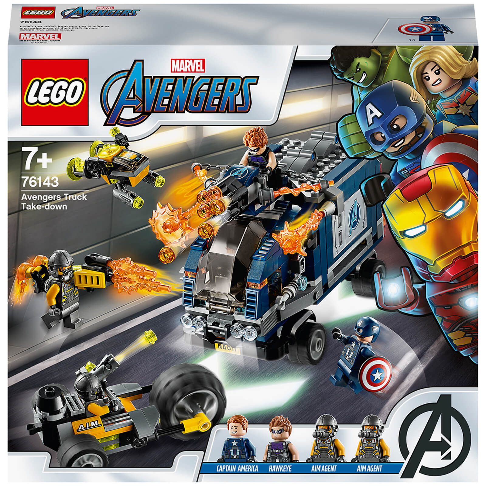 LEGO Super Heroes: Marvel Avengers Truck-Festnahme (76143) von Lego