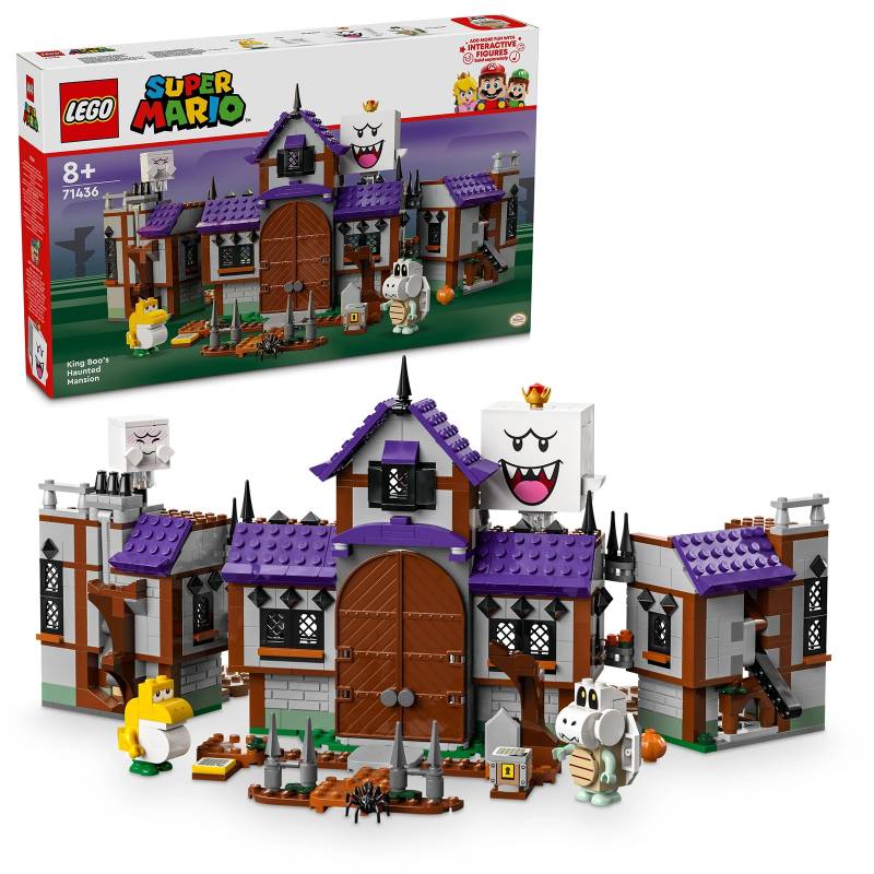 LEGO Super Mario King Boo’s Haunted Mansion Playset 71436 von Lego