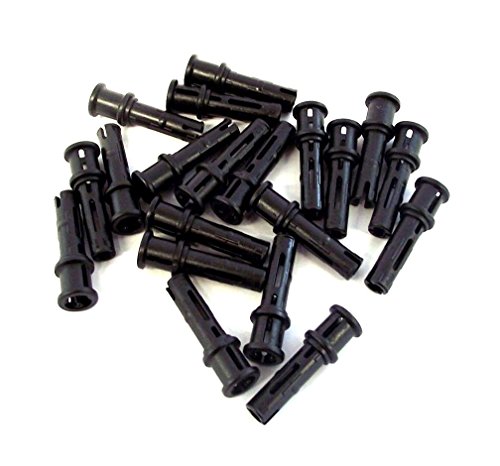 LEGO Technic - 20 schwarze Pin lang mit Stopper von LEGO