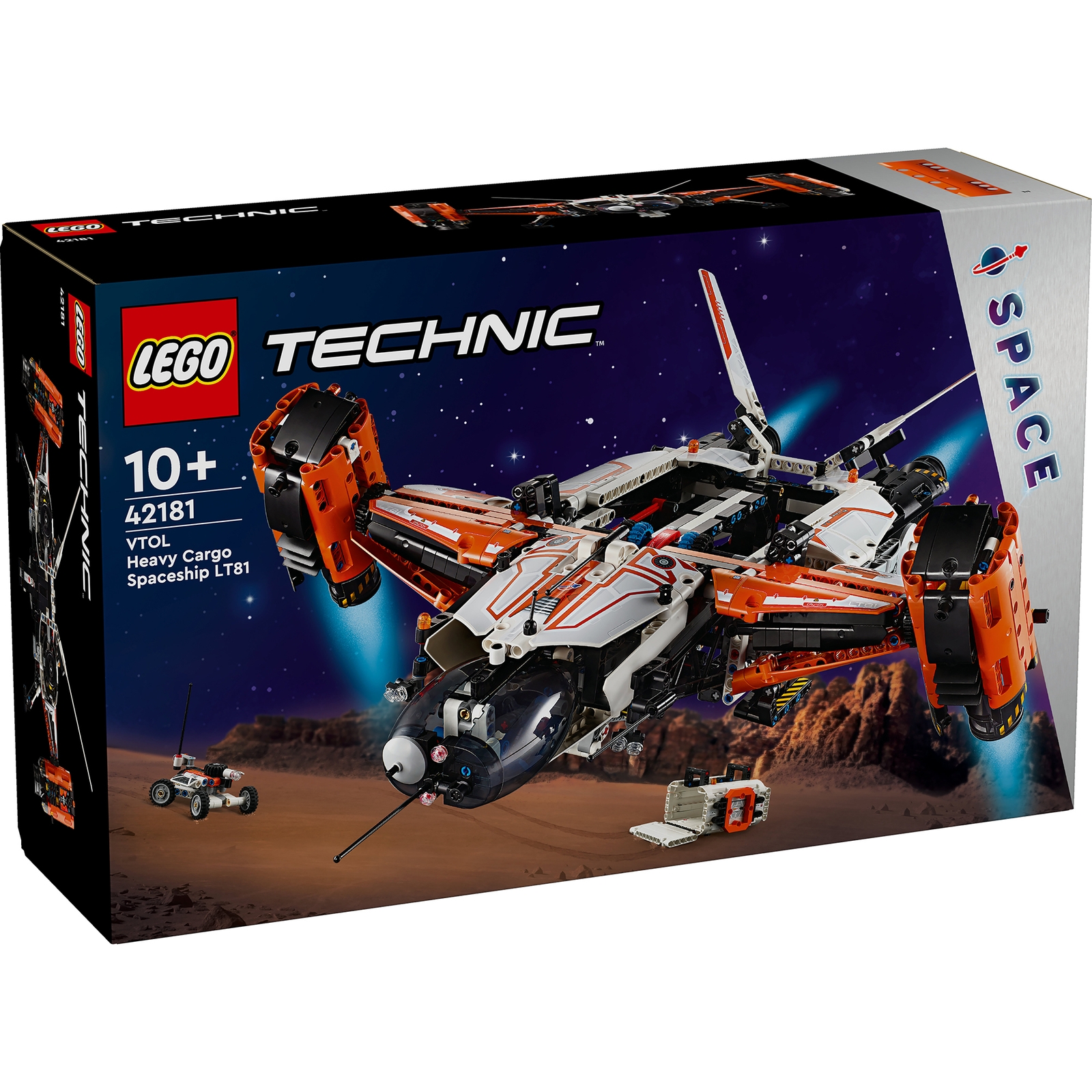 LEGO Technic VTOL Heavy Cargo Spaceship LT81, Space Plane Set 42181 von Lego