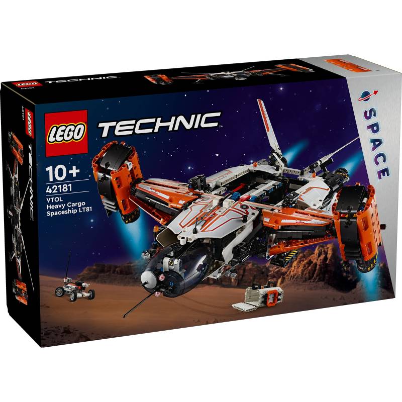 LEGO Technic VTOL Heavy Cargo Spaceship LT81, Space Plane Set 42181 von Lego