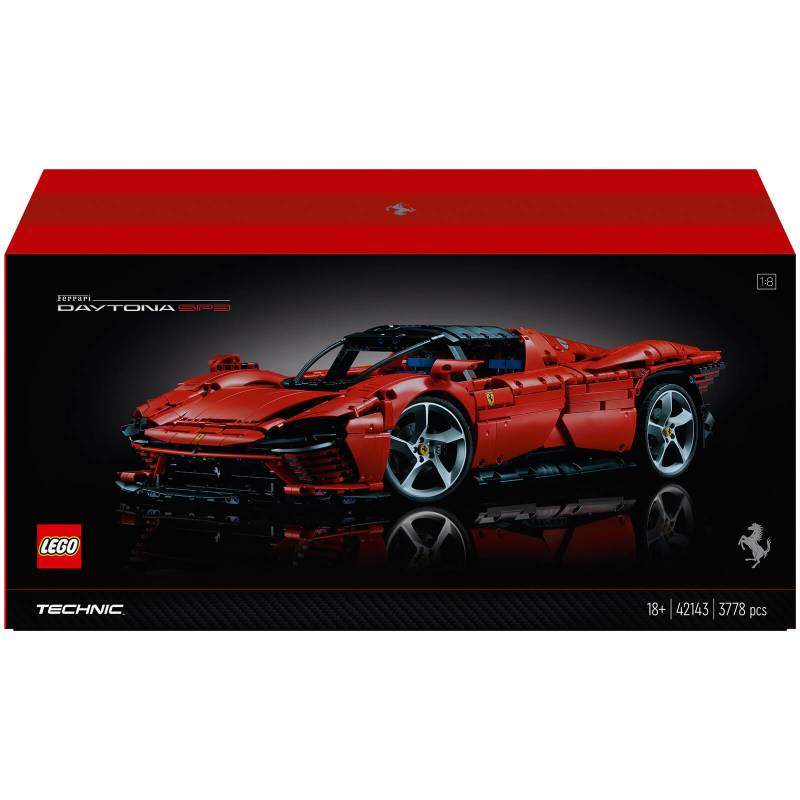 LEGO Technic: Ferrari Daytona SP3 Modellauto Bausatz, Sammlerstück (42143) von Lego