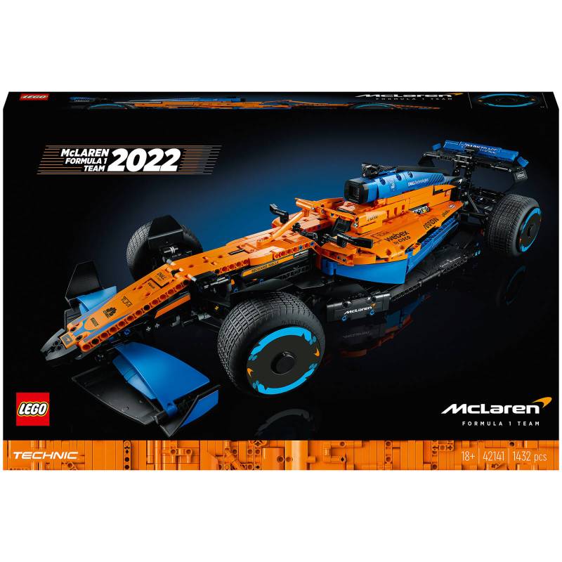 LEGO Technic: McLaren Formel 1 Rennwagen, Modellauto für Erwachsene (42141) von Lego