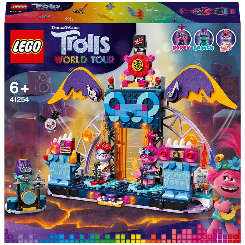 LEGO Trolls Volcano Rock City: Rock City Konzert (41254) von Lego