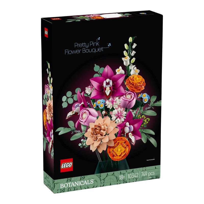 Lego® 10342 Schöner Rosafarbener Blumenstrauß von Lego