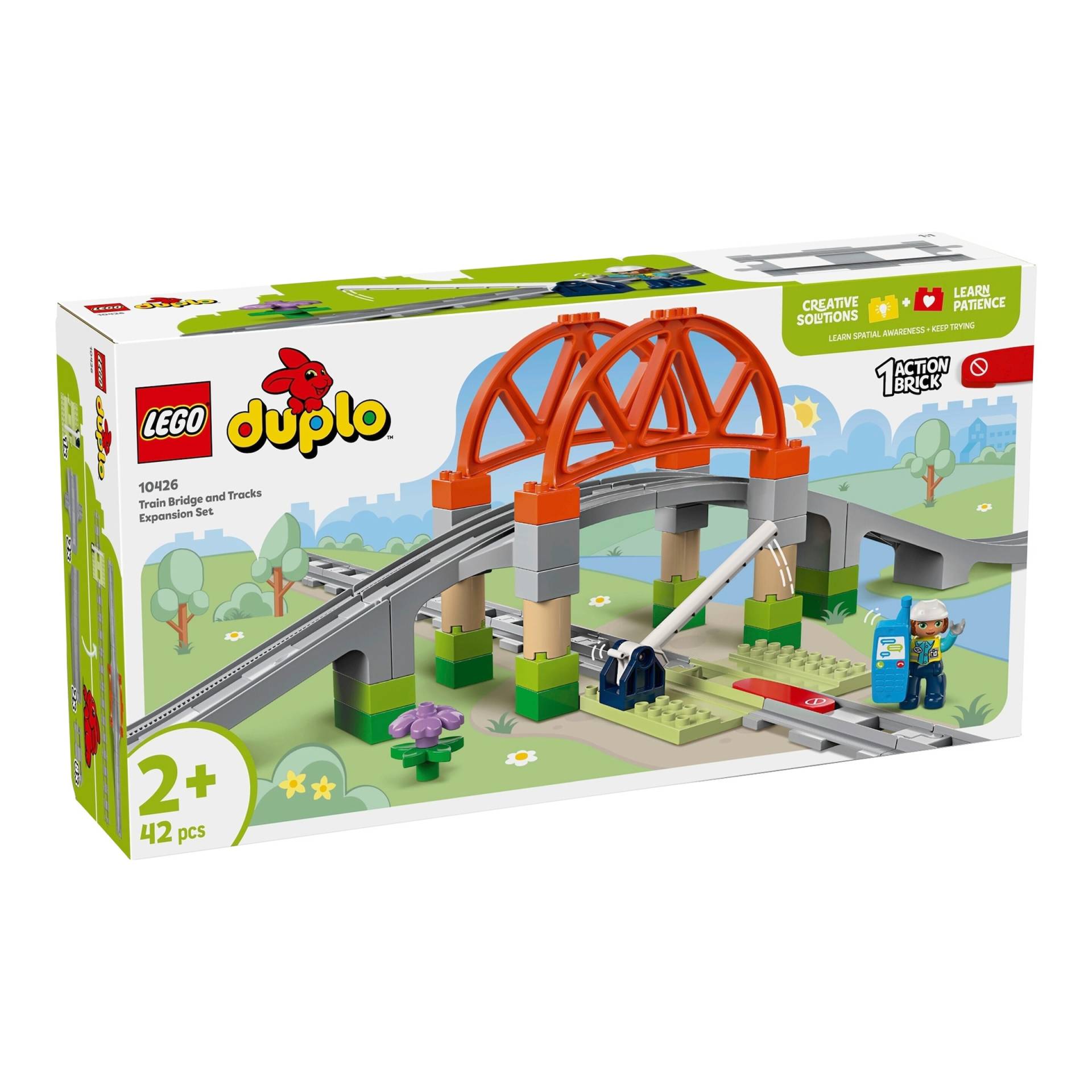 Lego® Duplo® 10426 Eisenbahnbrücke und Schienen Erweiterungsset von Lego