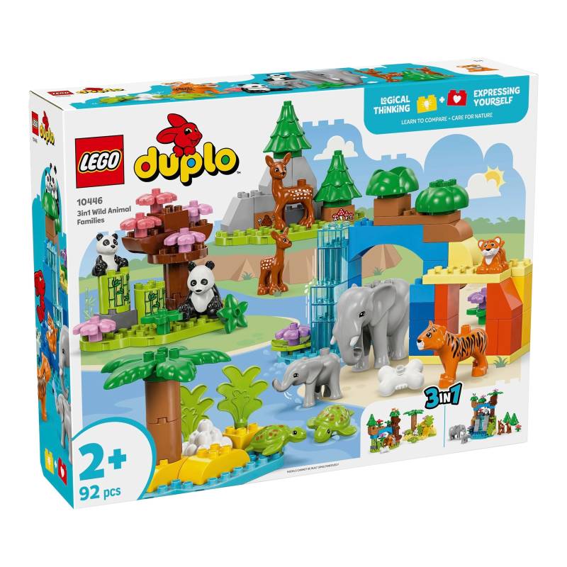 Lego® Duplo® 10446 Wildtier-Familien 3-in-1-Set von Lego