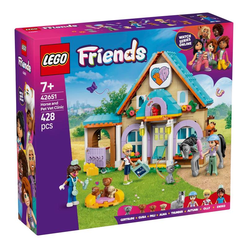 Lego® Friends 42651 Tierarztpraxis für Pferde und Haustiere von Lego