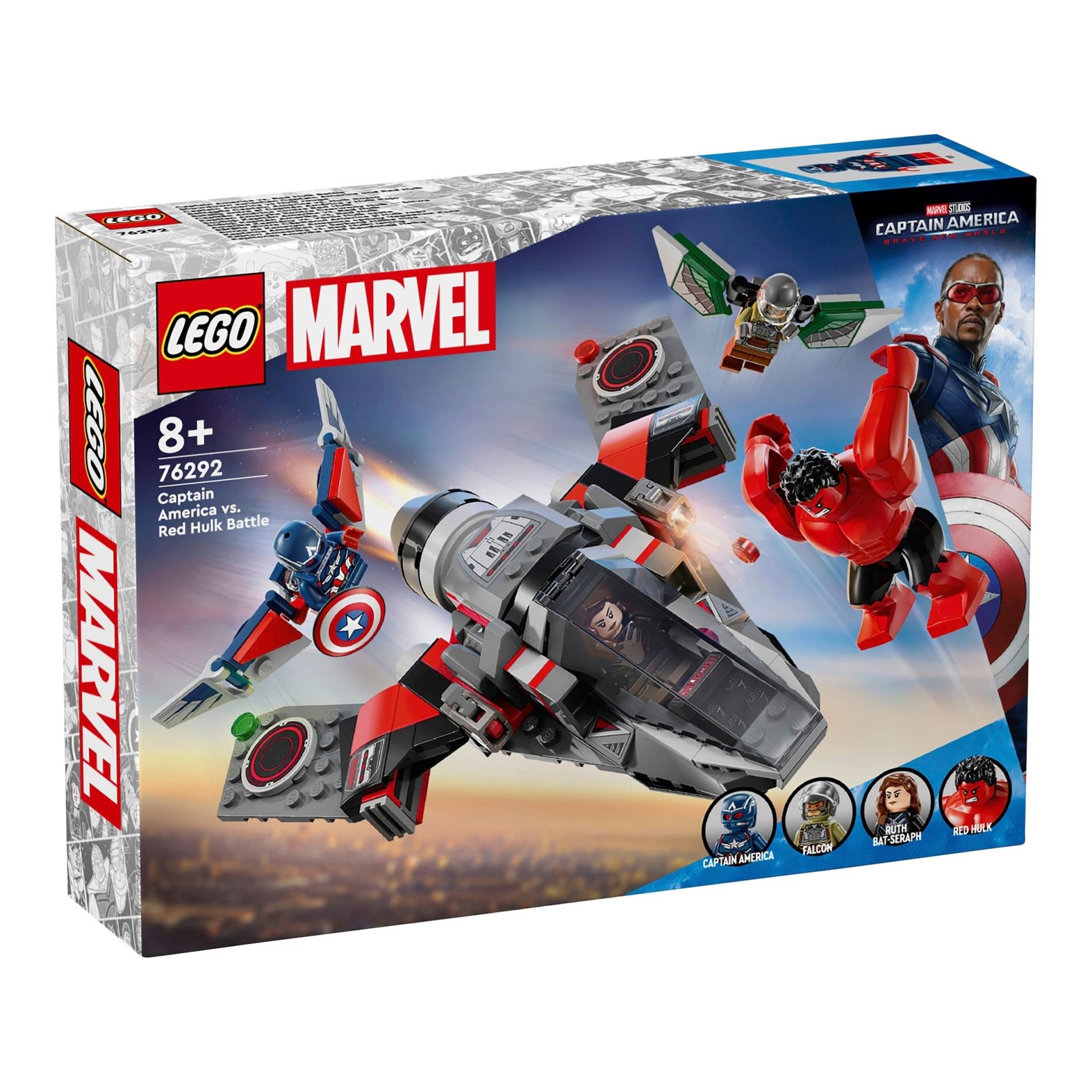 Lego® Marvel Super Heroes 76292 Showdown zwischen Captain America und Red Hulk von Lego