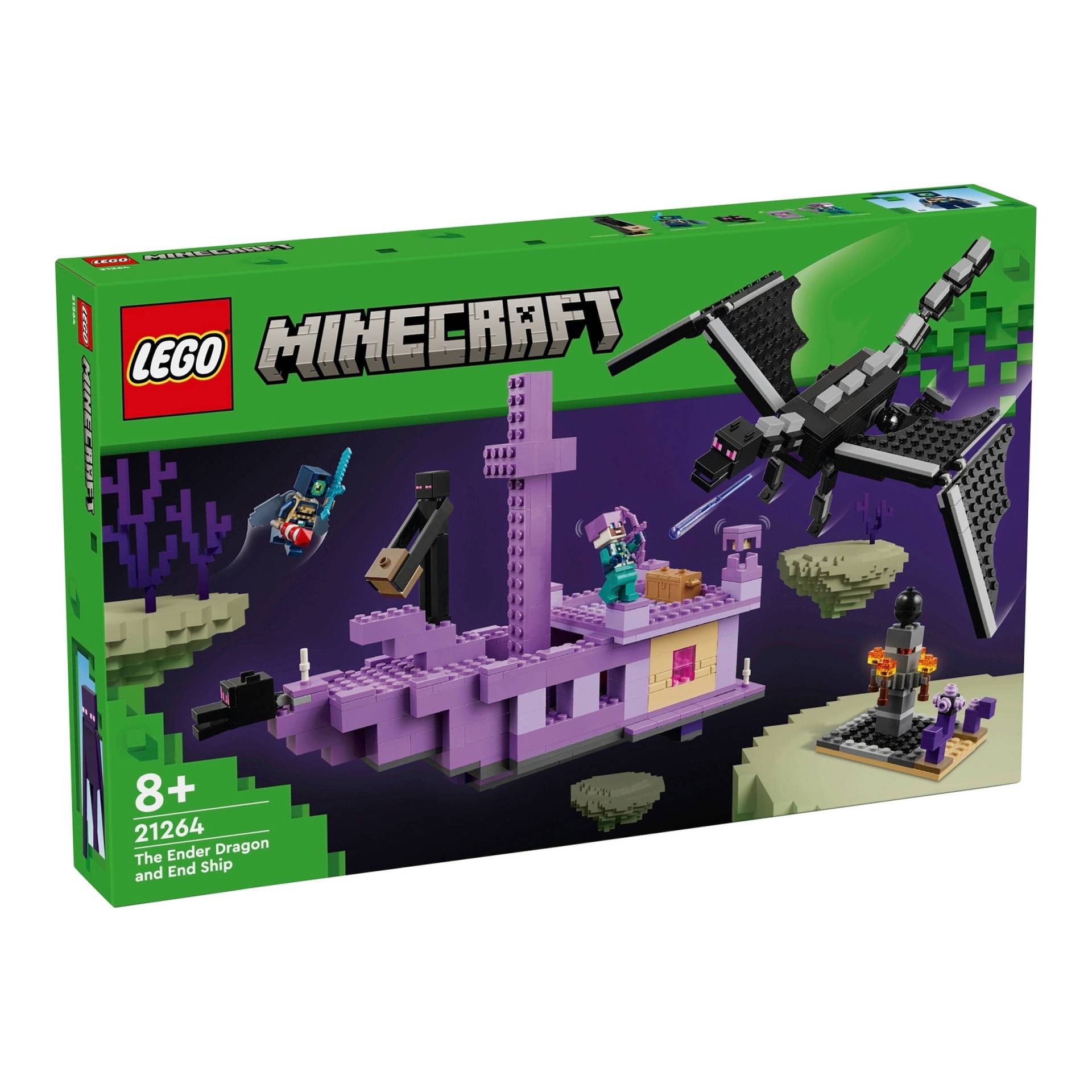 Lego® Minecraft 21264 Der Enderdrache und das Endschiff von Lego