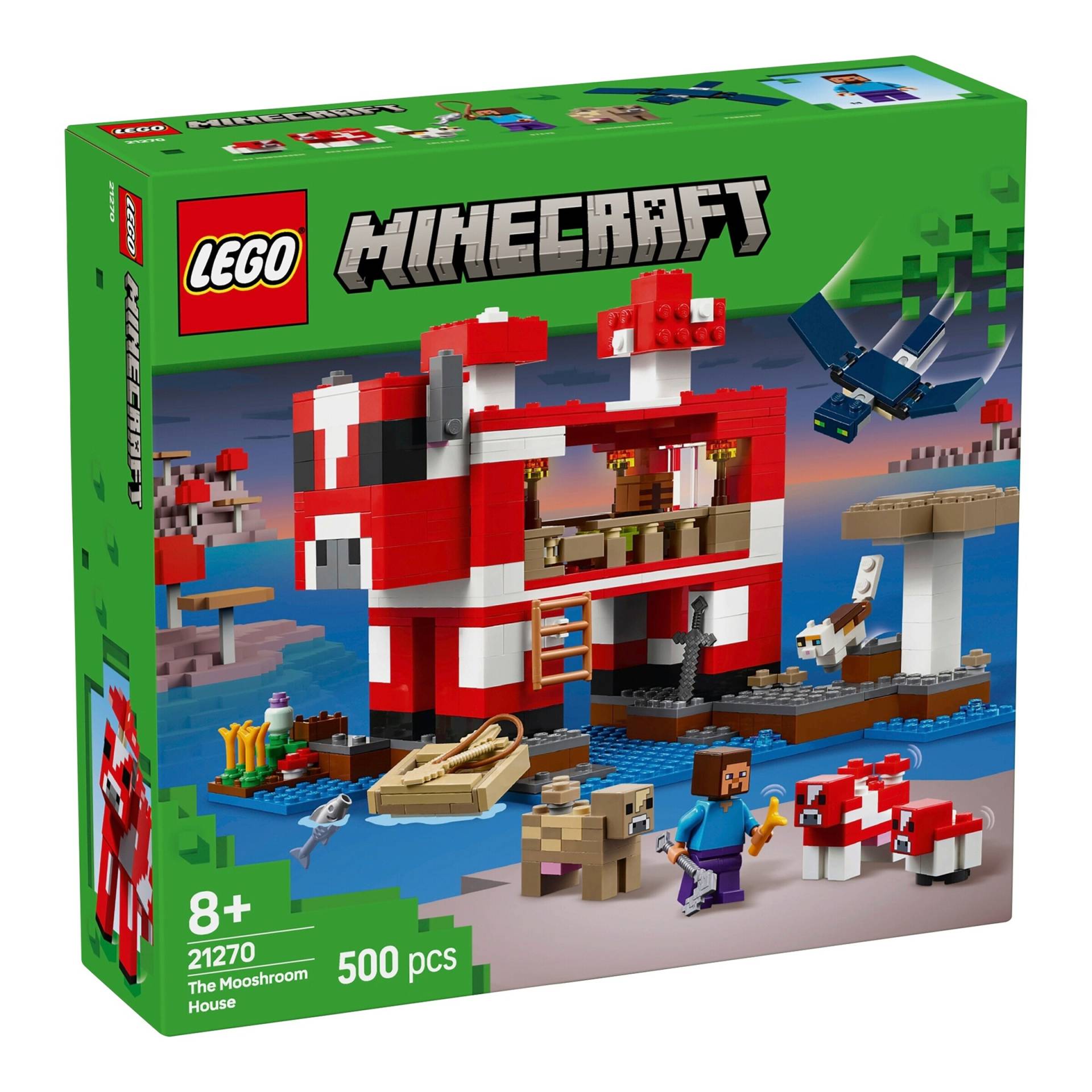 Lego® Minecraft 21270 Das Pilzkuh-Haus von Lego