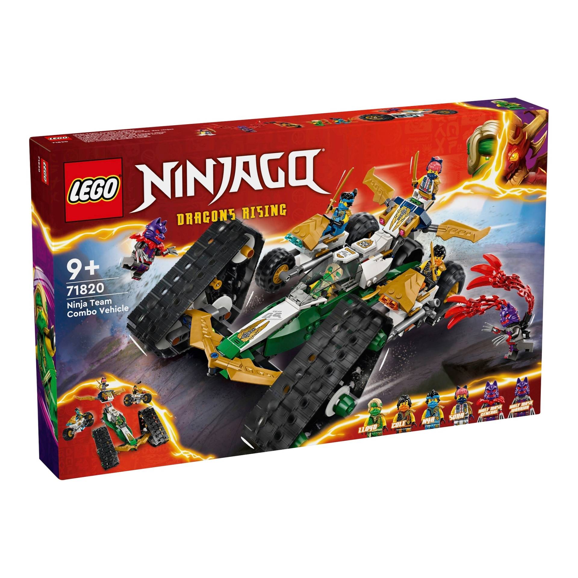 Lego® Ninjago 71820 Kombi-Raupe des Ninja-Teams von Lego