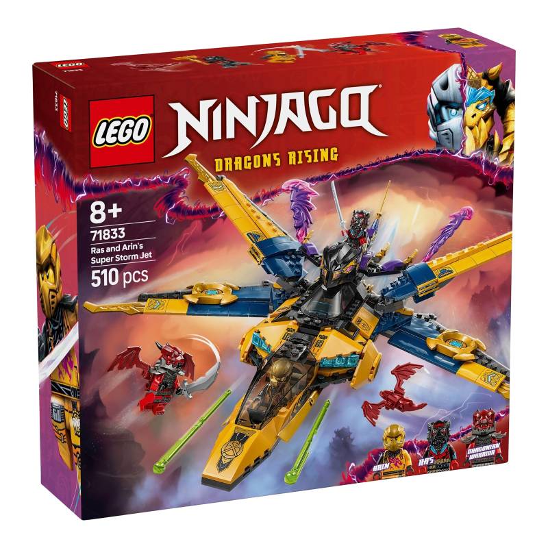 Lego® Ninjago 71833 Ras und Arins Super-Sturmflieger von Lego