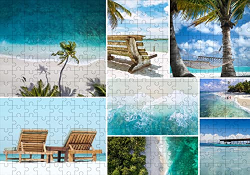 Foto Puzzle Personalisiert 1000 500 300 120 Teile für Erwachsene Jungen Mädchen Holzpuzzle,Puzzle mit eigenem Foto gestalten,ideal als persönliches Fotogeschenk von Lehaha