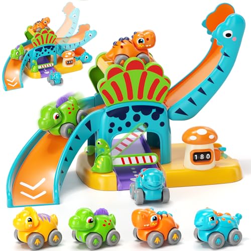 Lehoo Castle Dinosaurier Auto-Set ab 1 2 3 Jahr Lernspielzeug mit Rutsche & Parkplatz Förderung Motorik & Kreativität Geschenk für Jungen 1-3 Jahre Lehoo Castle Dinosaurier Auto-Set ab 1 2 3 Jahr Lernspielzeug mit Rutsche & Parkplatz Förderung Motorik & Kreativität Geschenk für Jungen 1-3 Jahre von Lehoo Castle