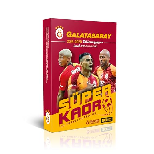 Leif Nelson Galatasaray Istanbul Original lizenzierte 30 Spielerkarten Sammelkarten mit OVP. Autogramme Fußballkarten Saison 2019/20 Fanartikel-Set mit Geschenkverpackung GS von Leif Nelson